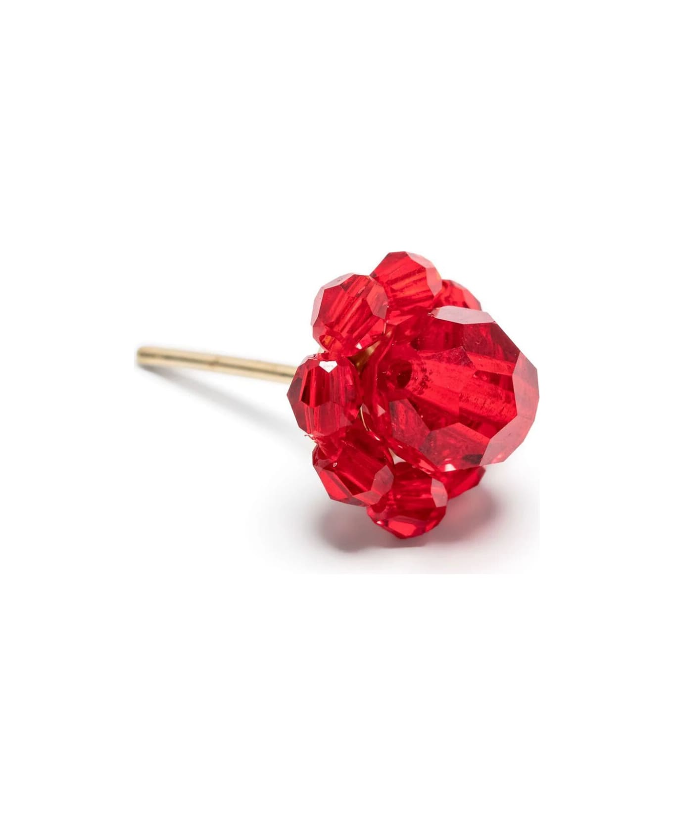 Simone Rocha Mini Daisy Stud Earring - Red
