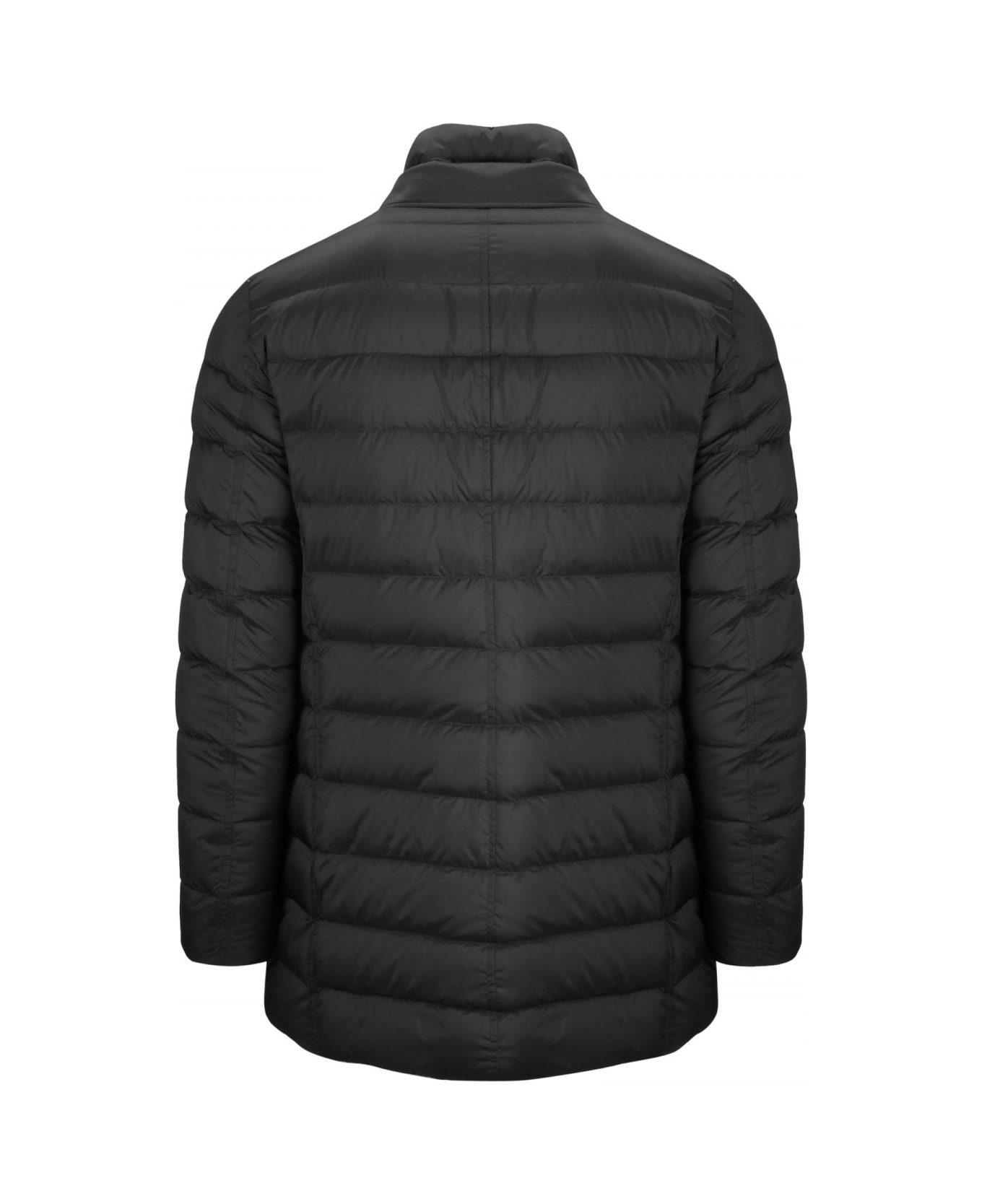 Herno Long Down Jacket - Black