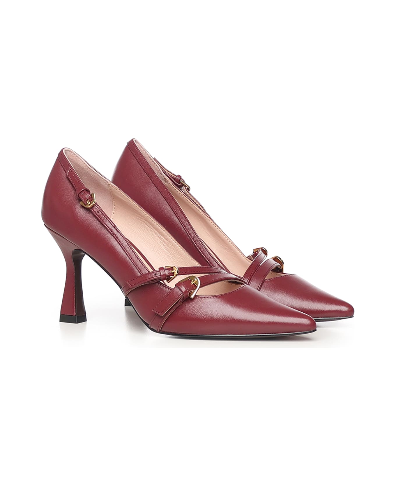 Coccinelle Fernanda Leather Pumps - RIBES