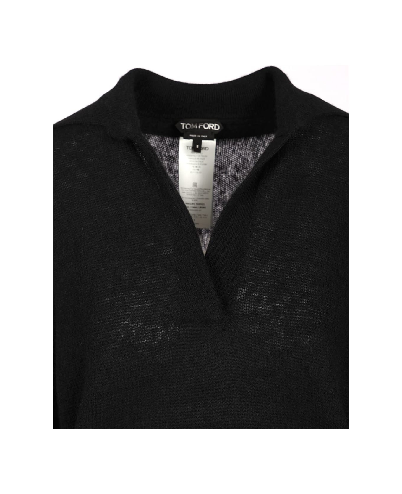 Tom Ford Wholegarment Cashmere Silk - 6gg Polo