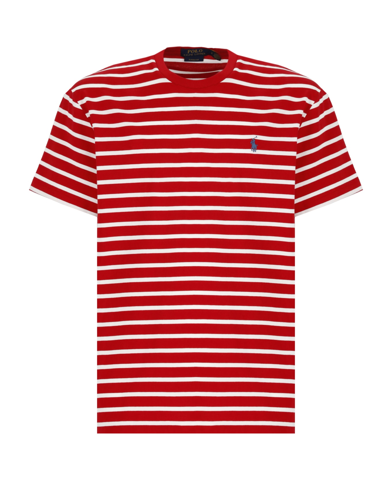 Ralph Lauren Pony T-shirt - RED/WHITE シャツ
