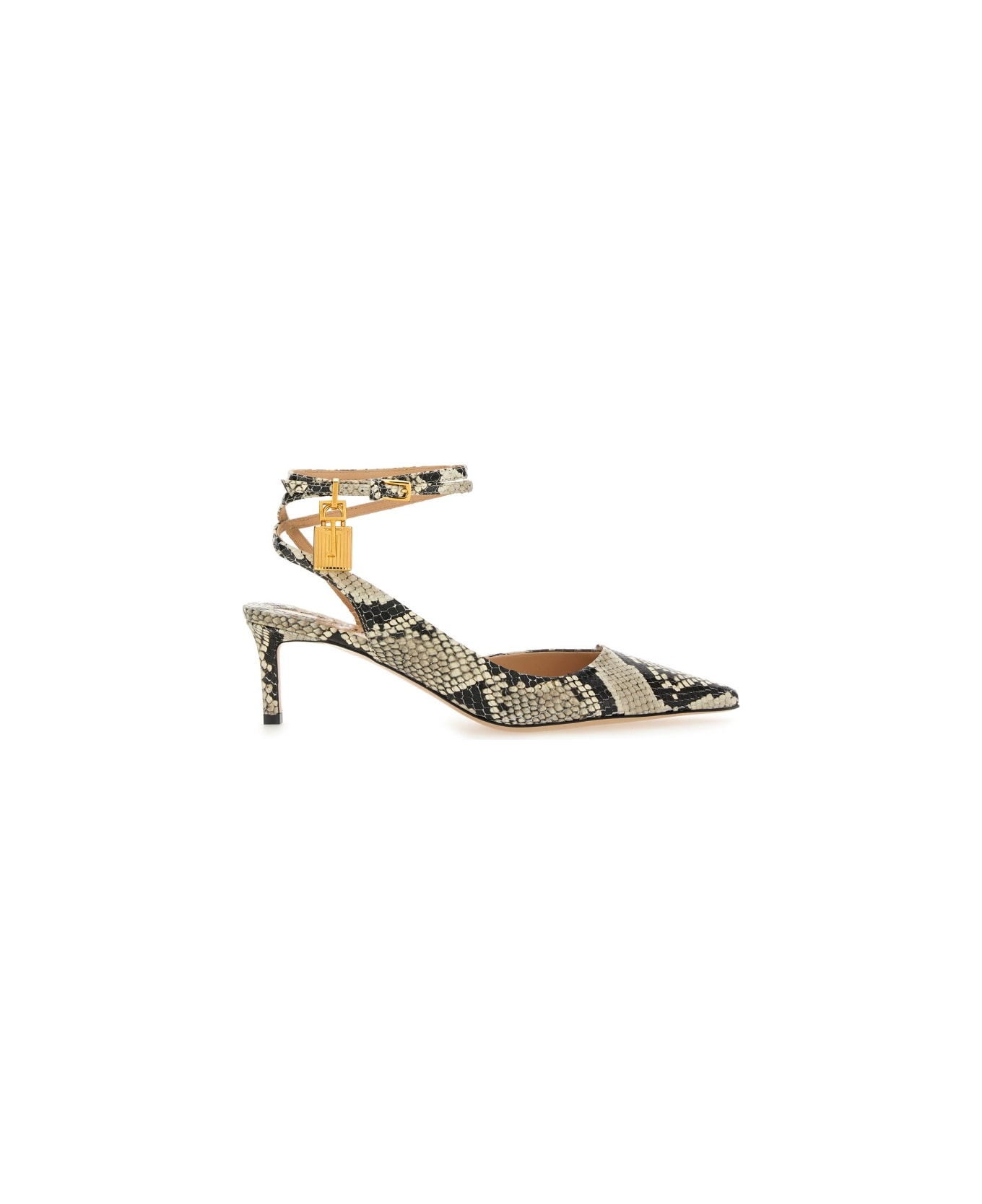Tom Ford Sandal Slingback Python - ANIMALIER