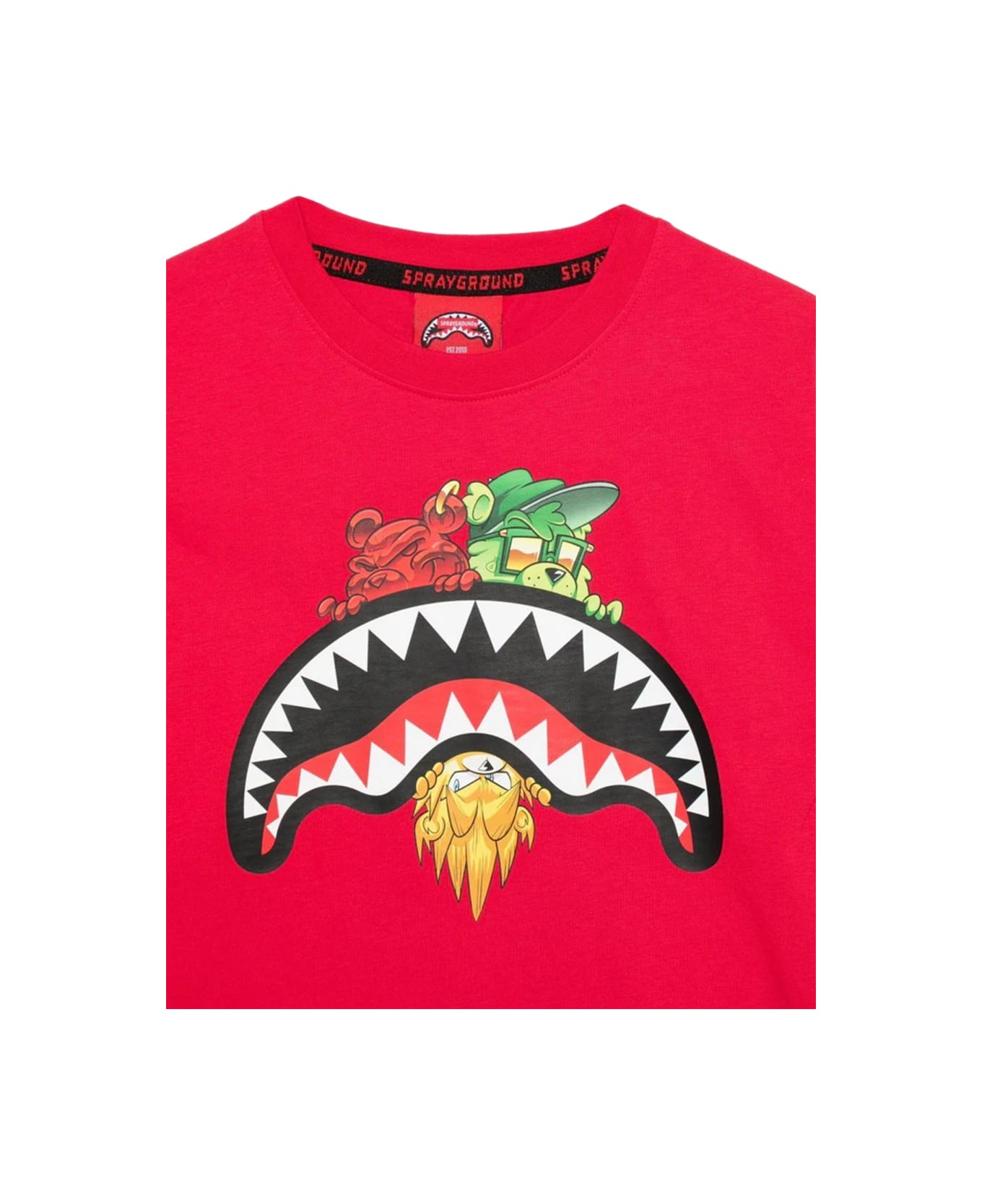 Sprayground "sharks In Paris" T-shirt - MULTICOLOUR