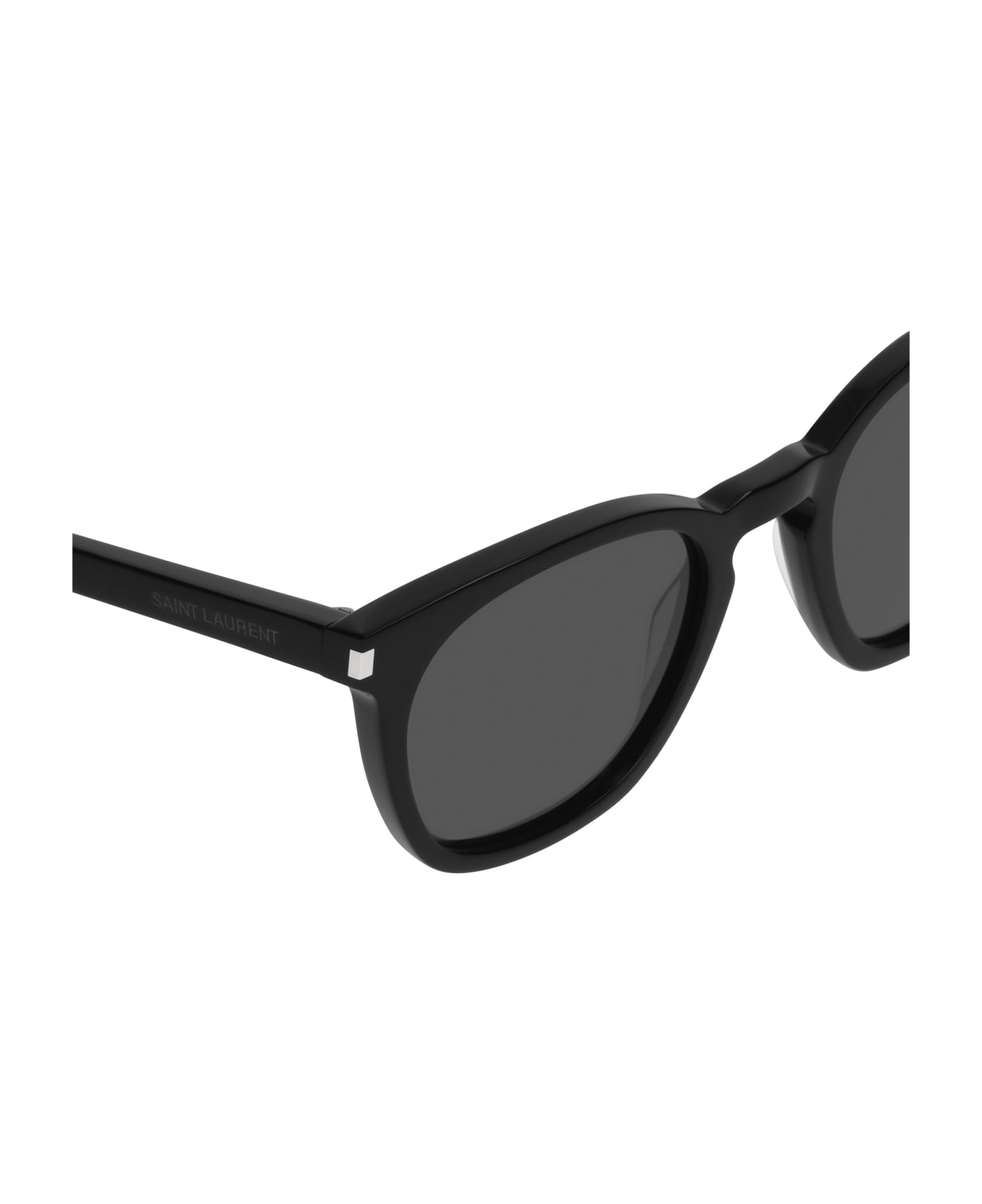 Saint Laurent Eyewear Sl 28 Black Sunglasses - Black サングラス