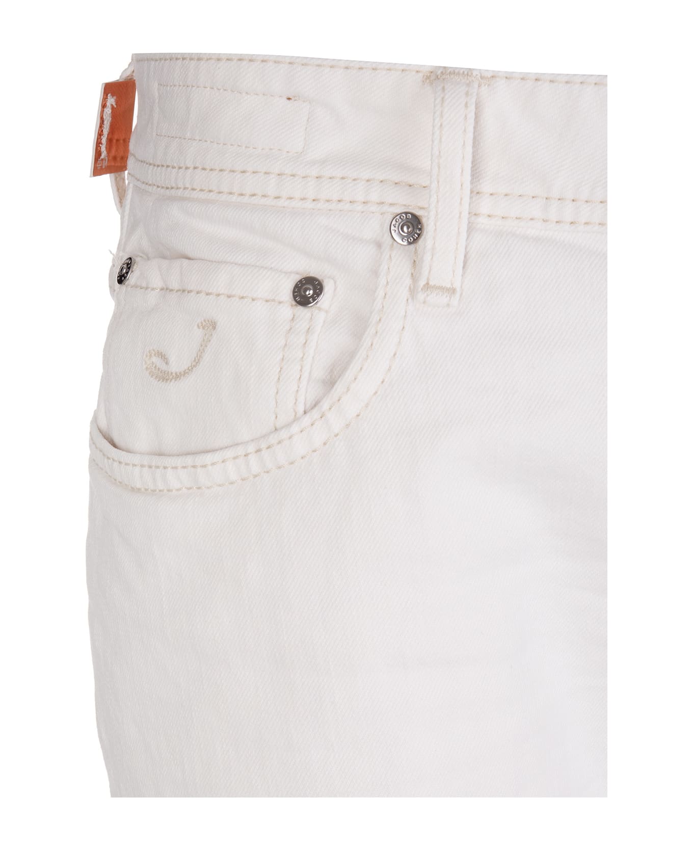 Jacob Cohen Man White Bard Ltd Jeans Jacob Cohen - WHITE