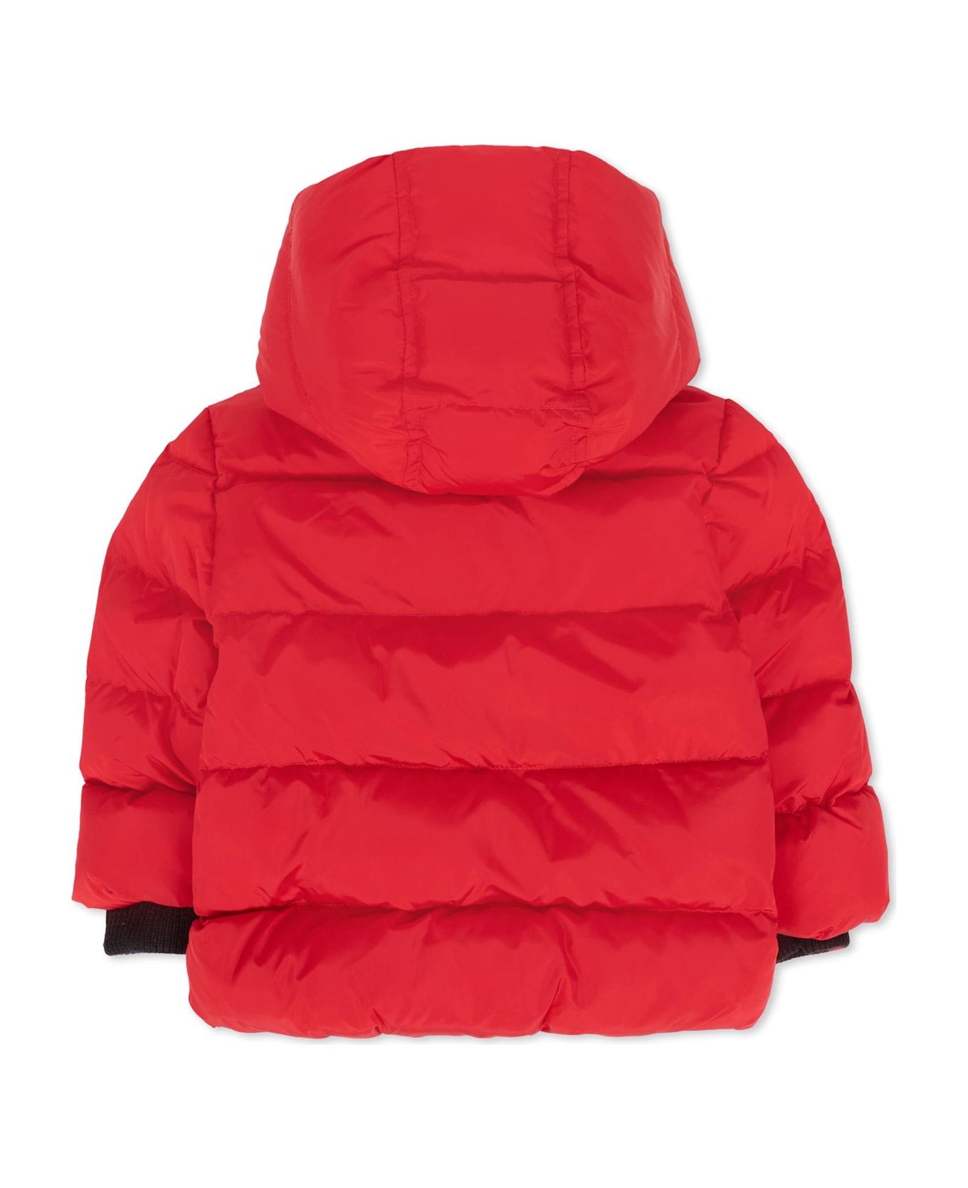 Dsquared2 Red Down Jacket For Baby Boy With Logo - Red