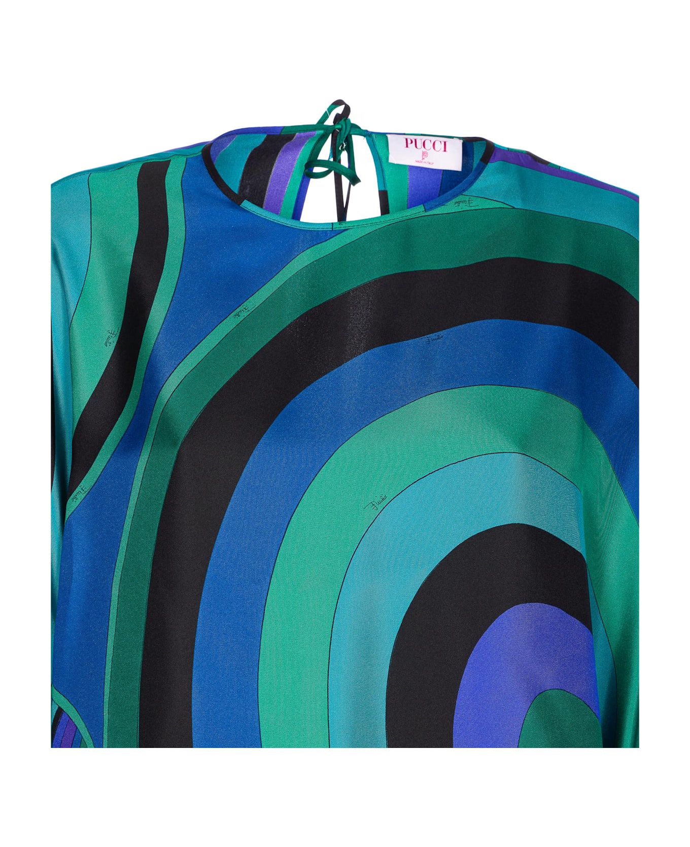 Pucci Iride Print Dress - MultiColour