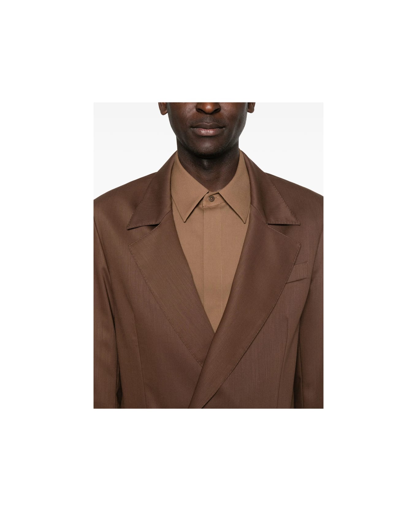 costumein Jacket - BROWN