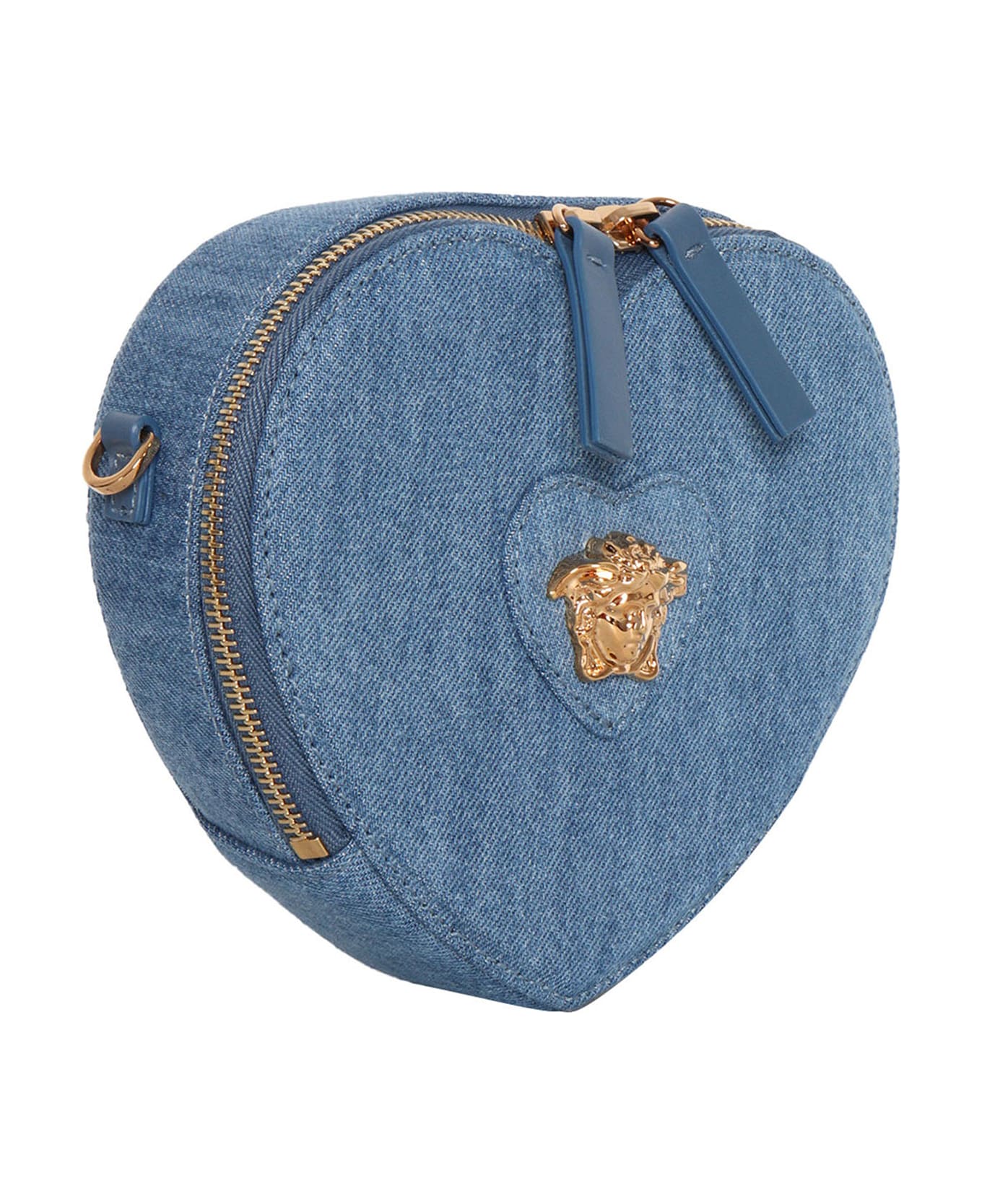 Versace Heart-shaped Bag - BLUE