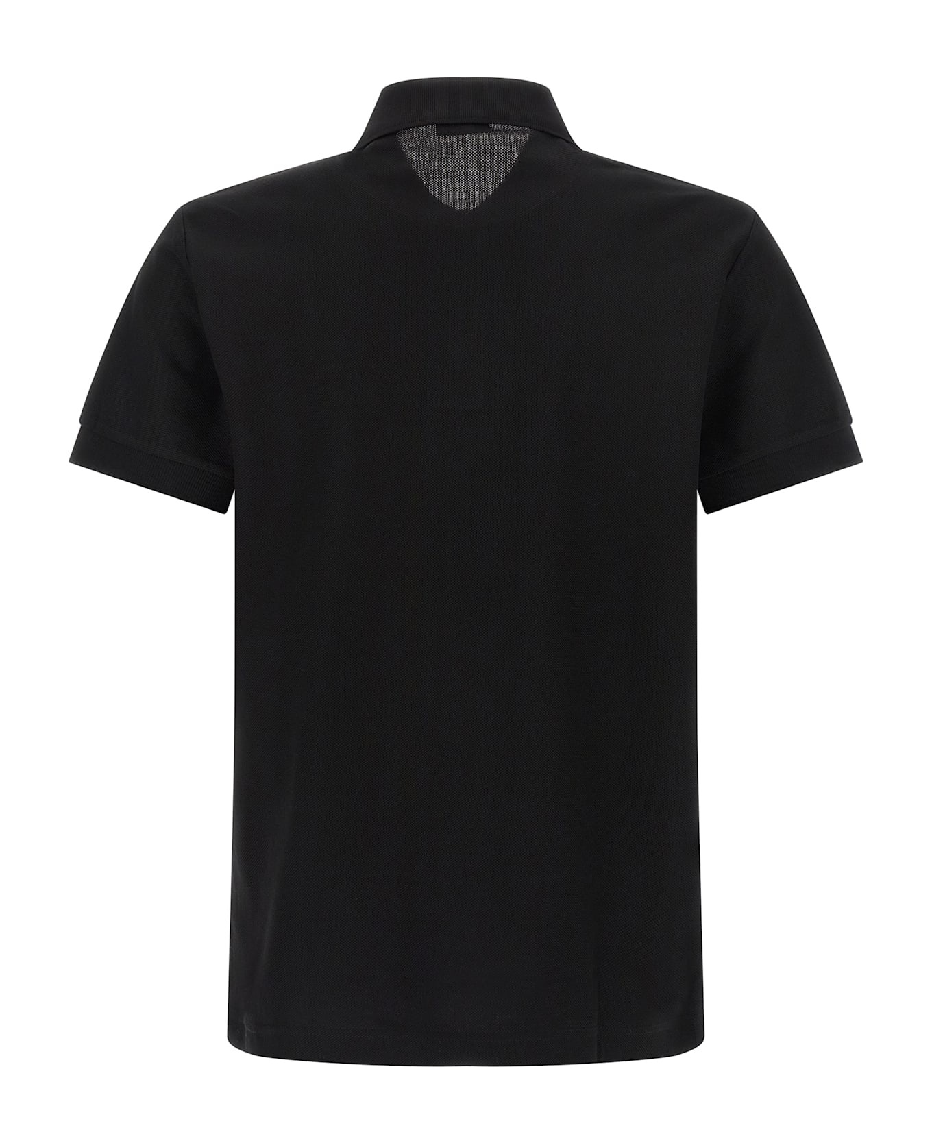 Burberry Embroidery Polo Shirt - Black  