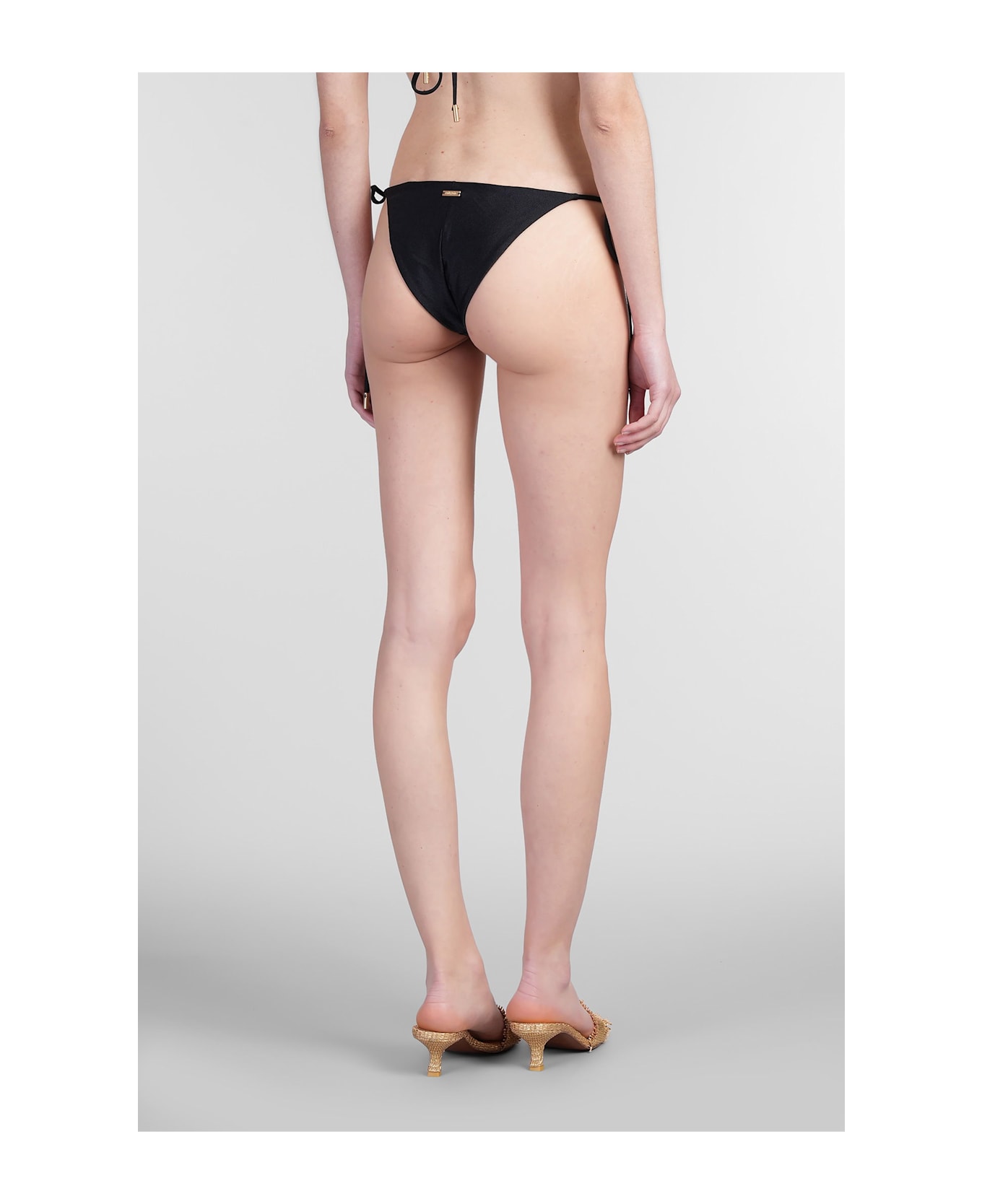 Cult Gaia Irina Beachwear In Black Polyamide - black
