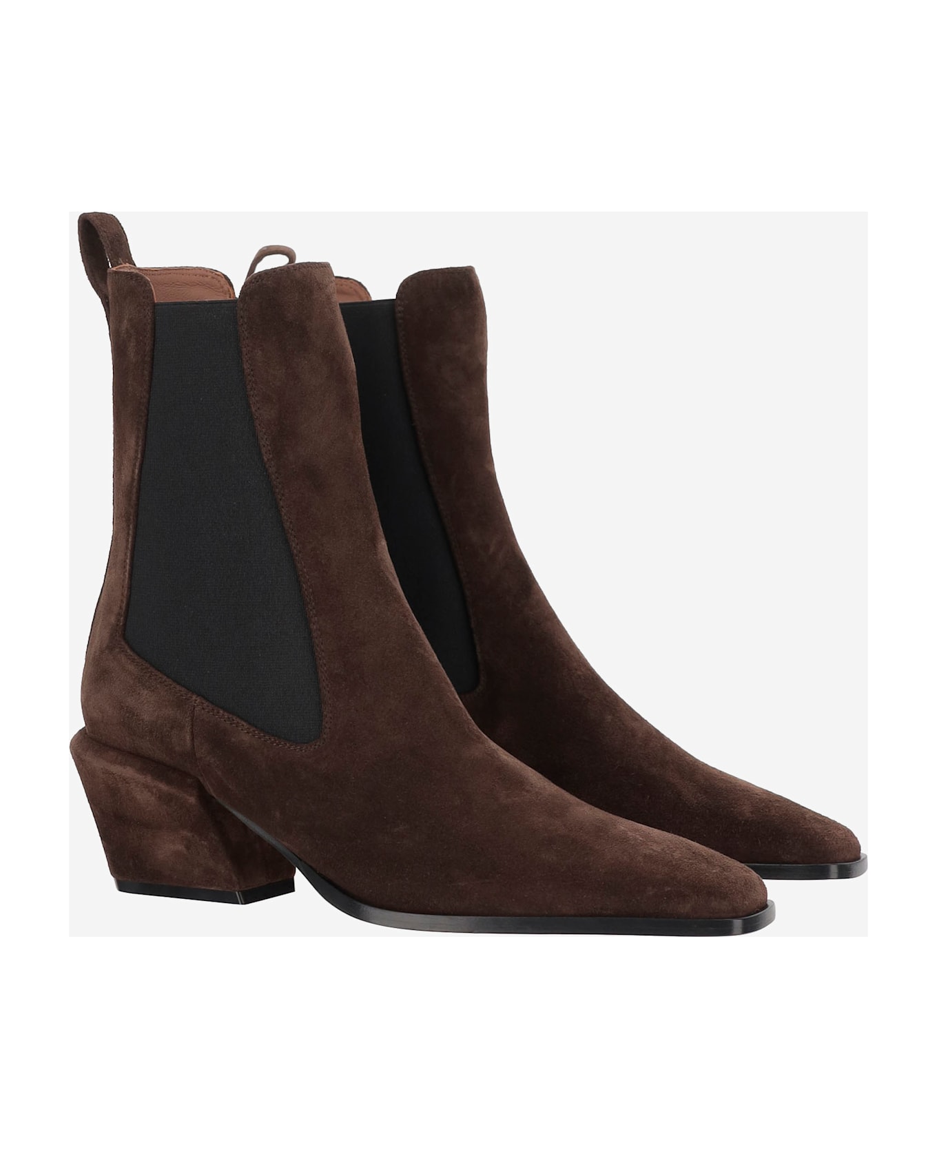 Paris Texas Bettina 50 Leather Ankle Boots - Brown