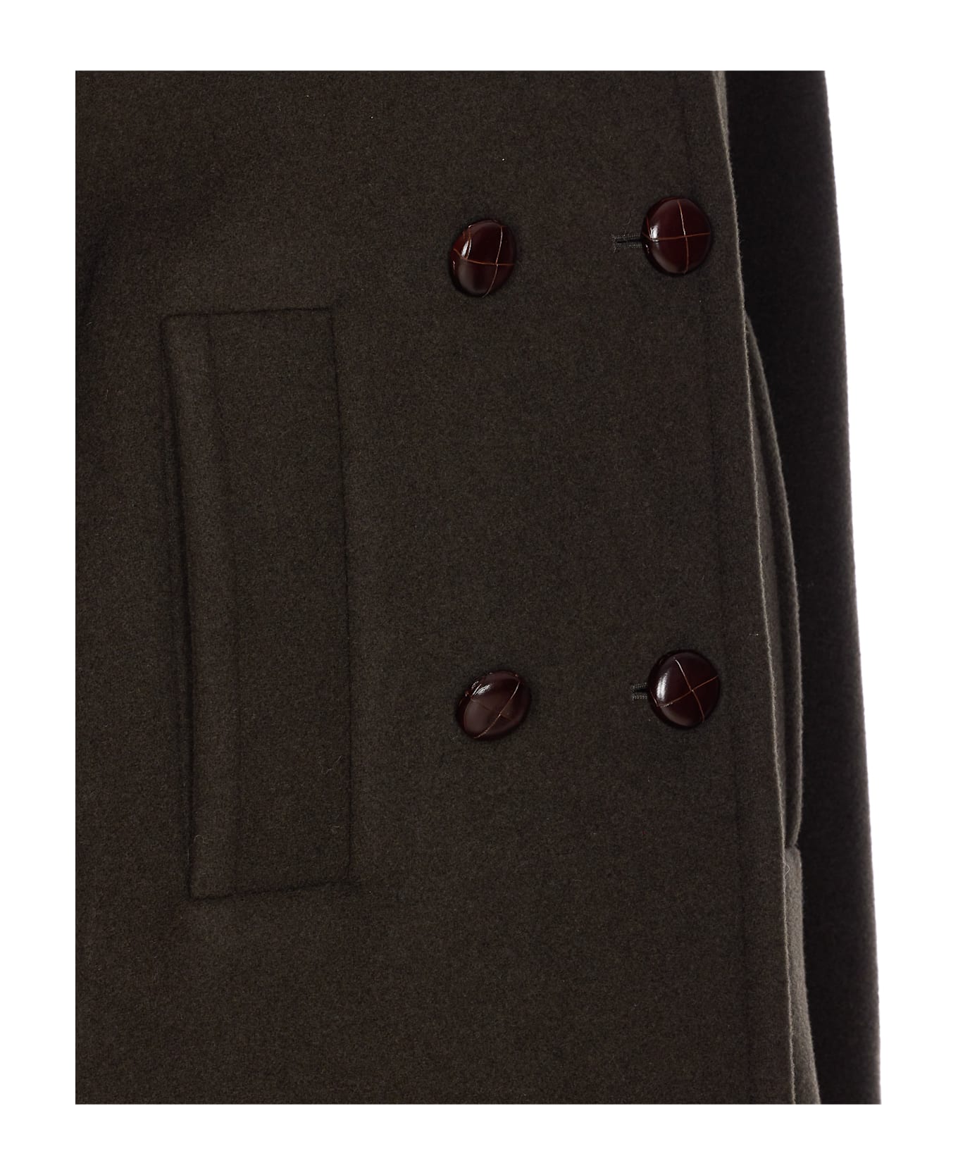 Marant Étoile Fiby Coat - Green