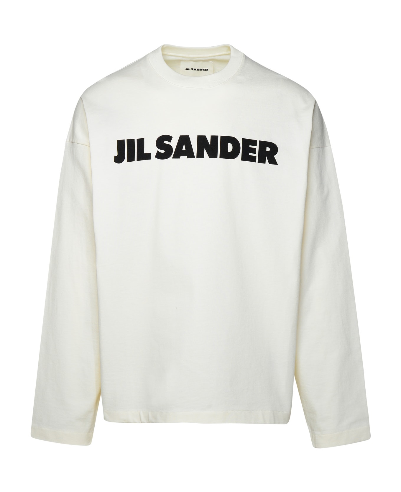 Jil Sander Ivory Cotton T-shirt - Avorio
