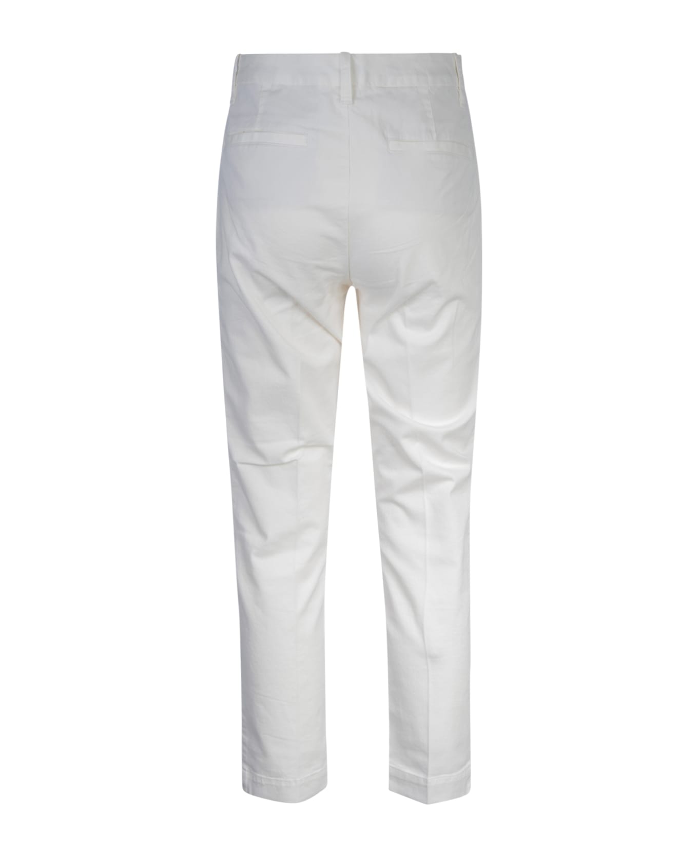 Ralph Lauren Buttoned High Waist Trousers - Warm White