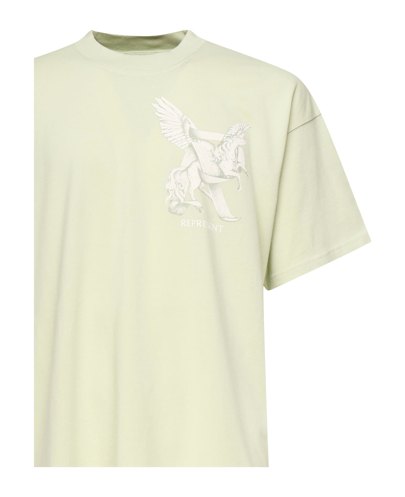 REPRESENT Elegance In Motion T-shirt - MATCHA GREEN