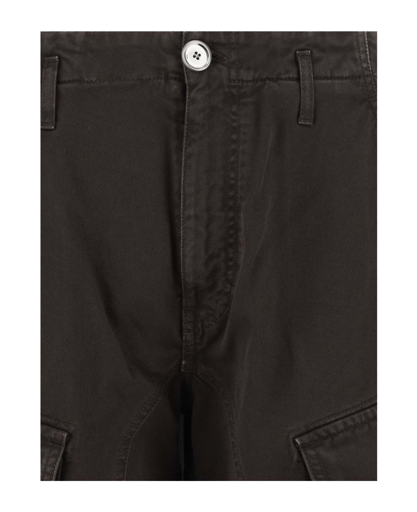 Pinko Denim Pants - Marrone - Caffe
