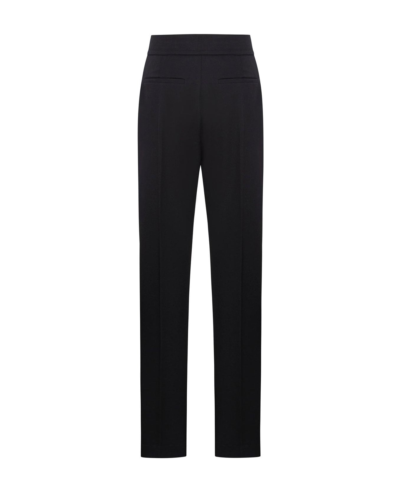 Jacquemus Classic Plain Trousers - Black