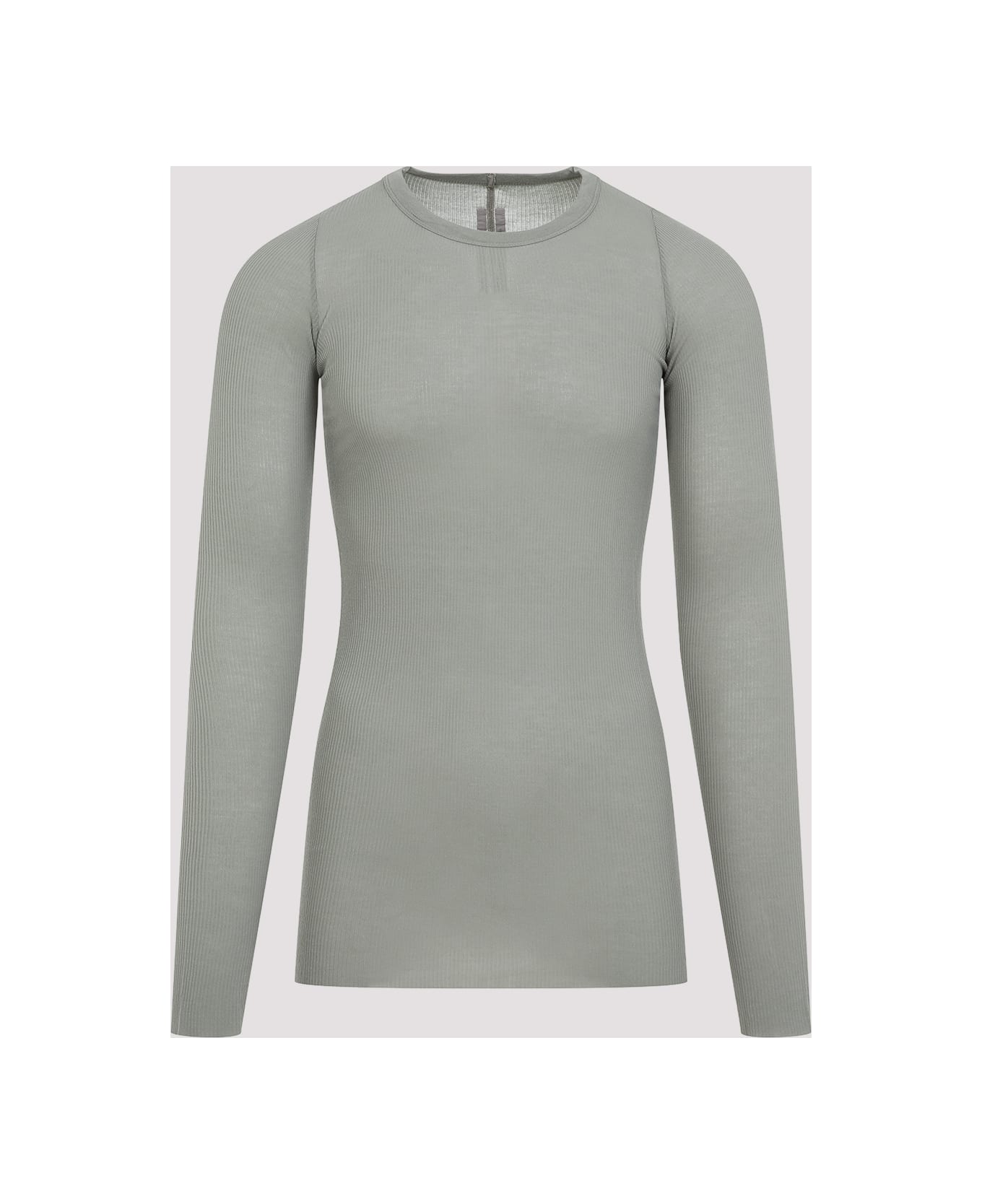 Rick Owens Ribbed Long Sleeves Top - Celadon