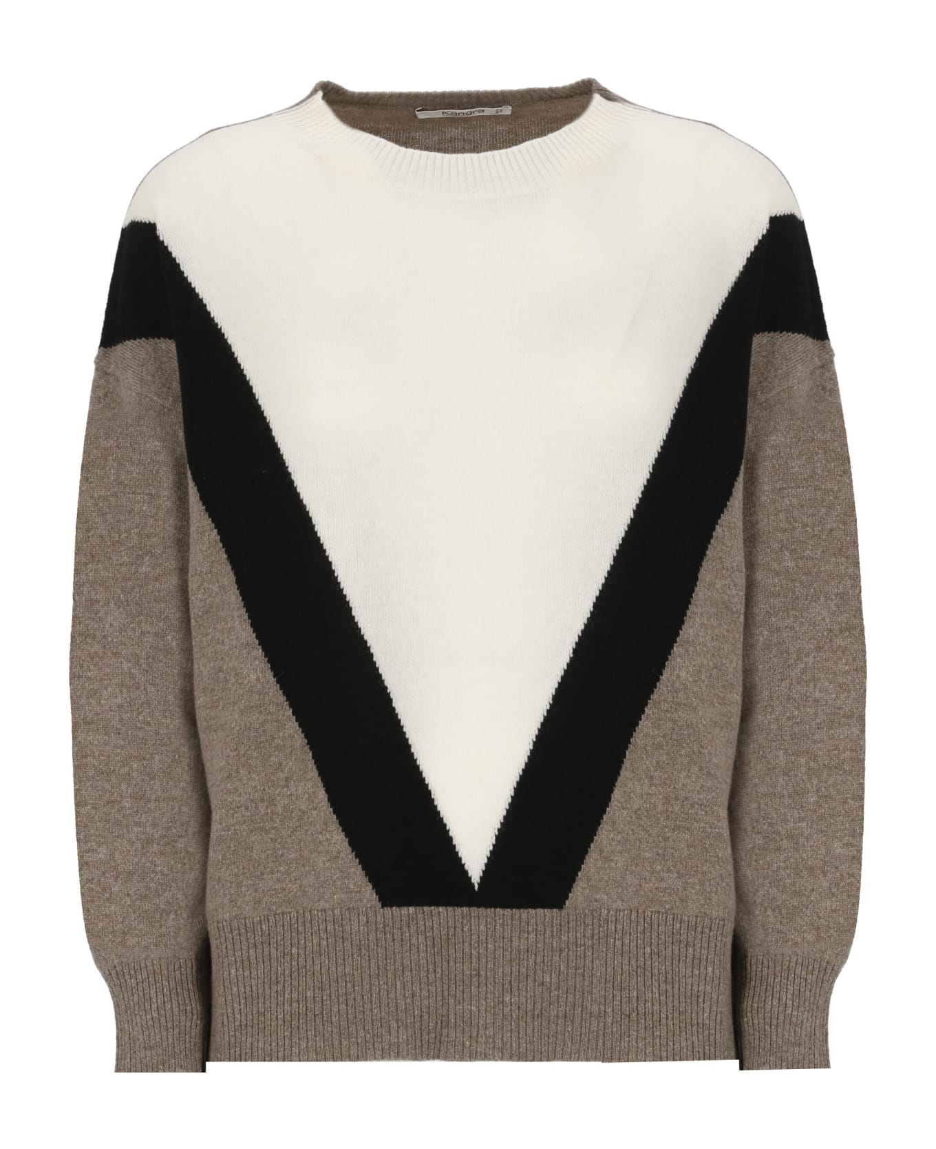 Kangra Wool And Cashmere Sweater Kangra - BROWN
