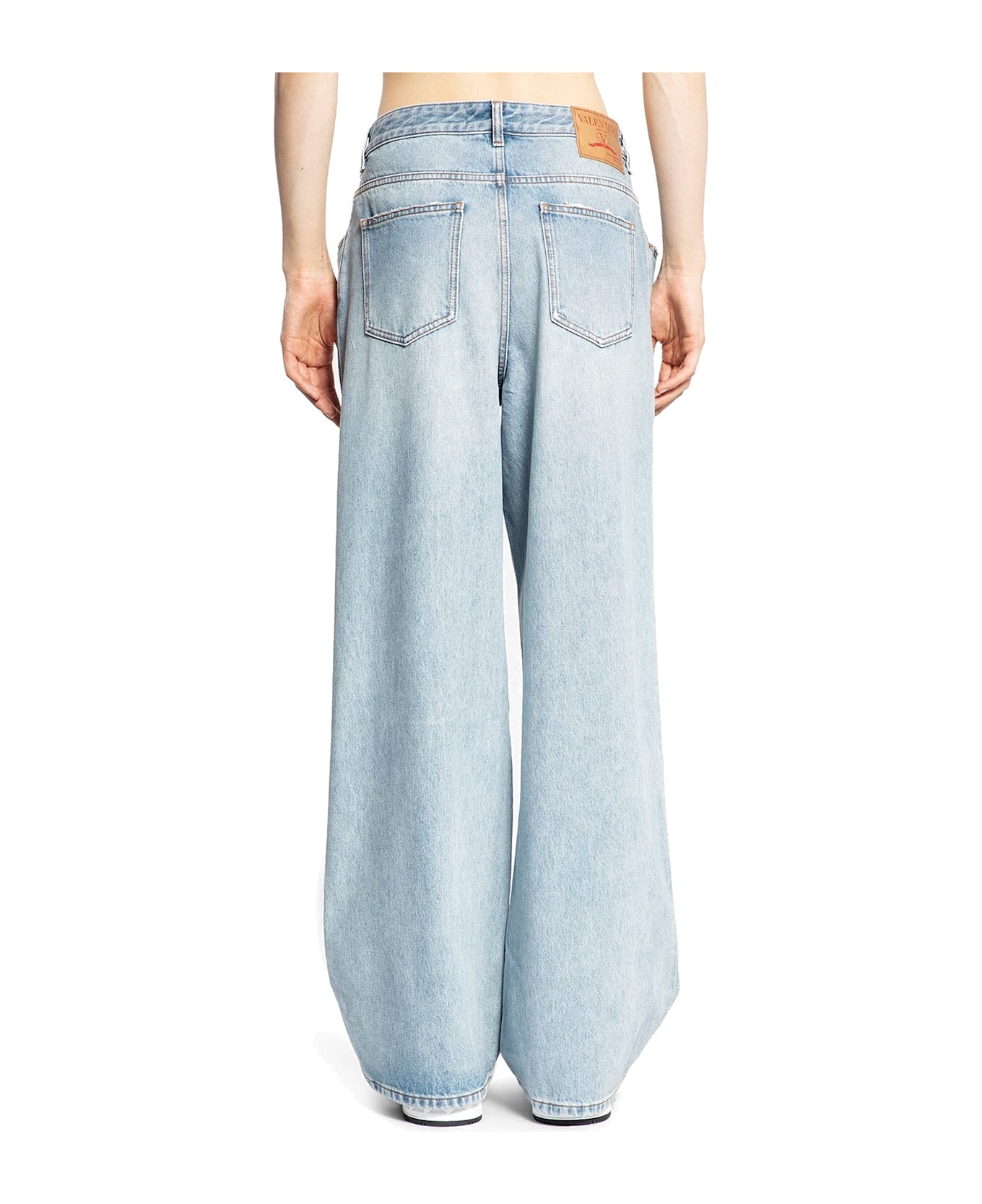 Valentino Cotton Denim Jeans - Blue
