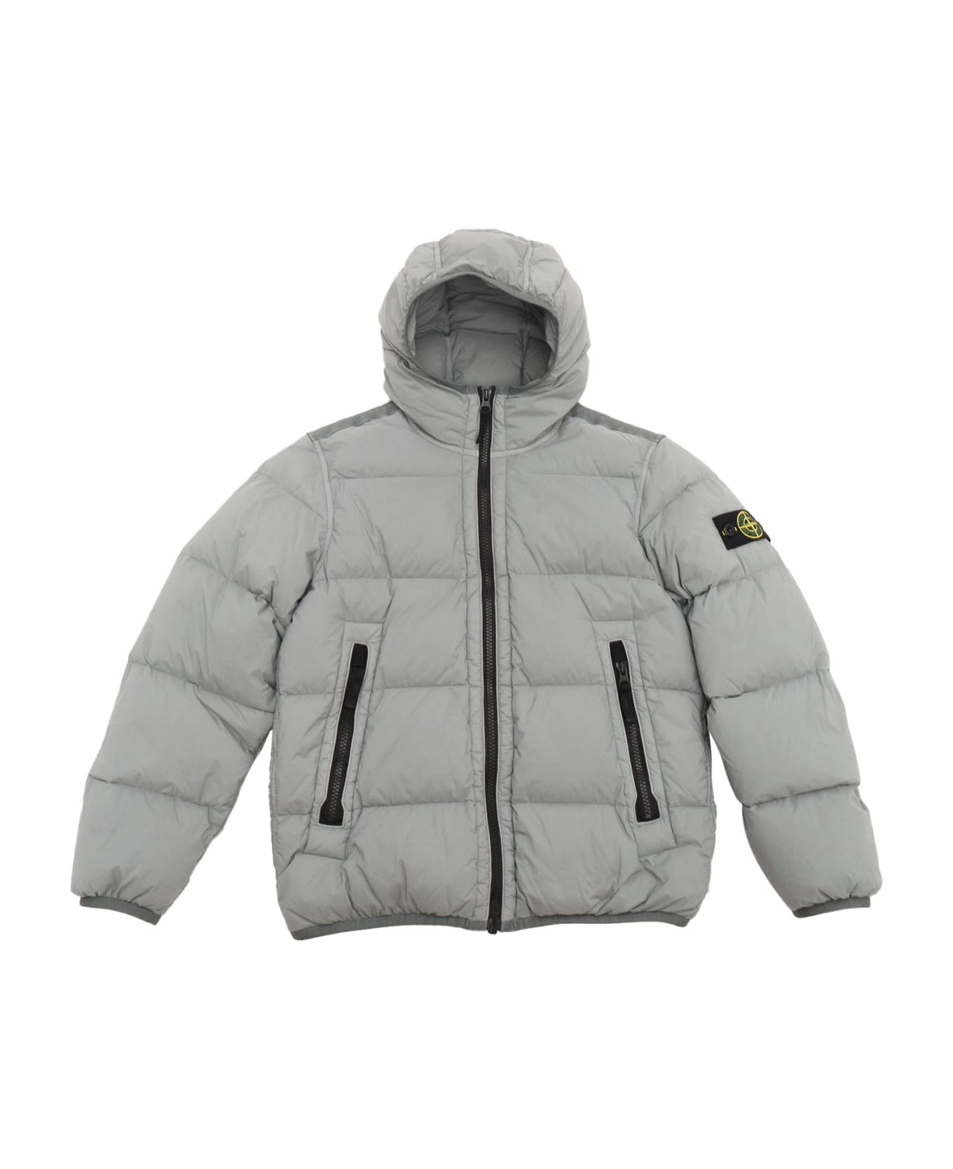 Stone Island Junior Down Jacket - GREY