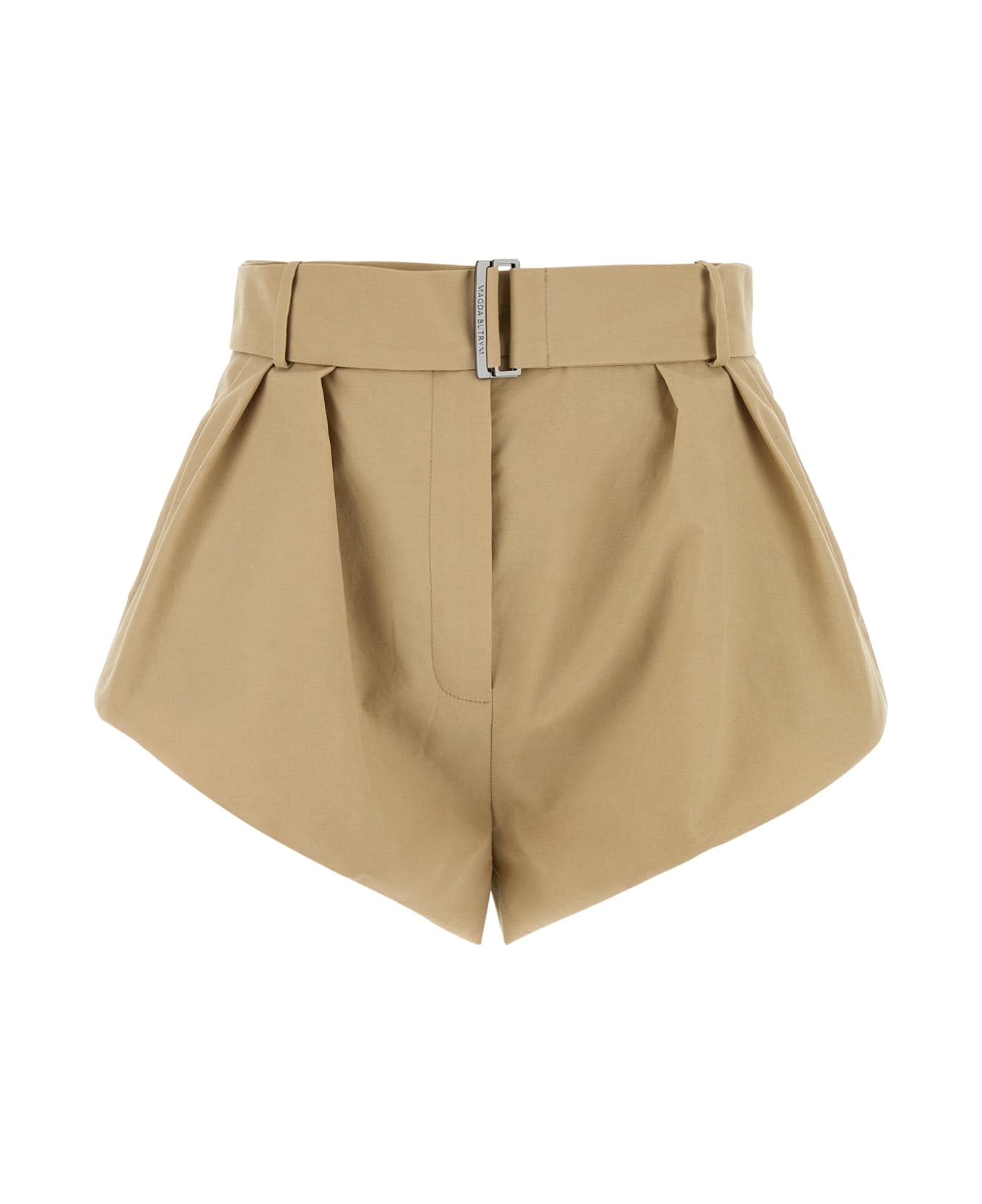Magda Butrym Re25 Shorts 01 Beige - BEIGE