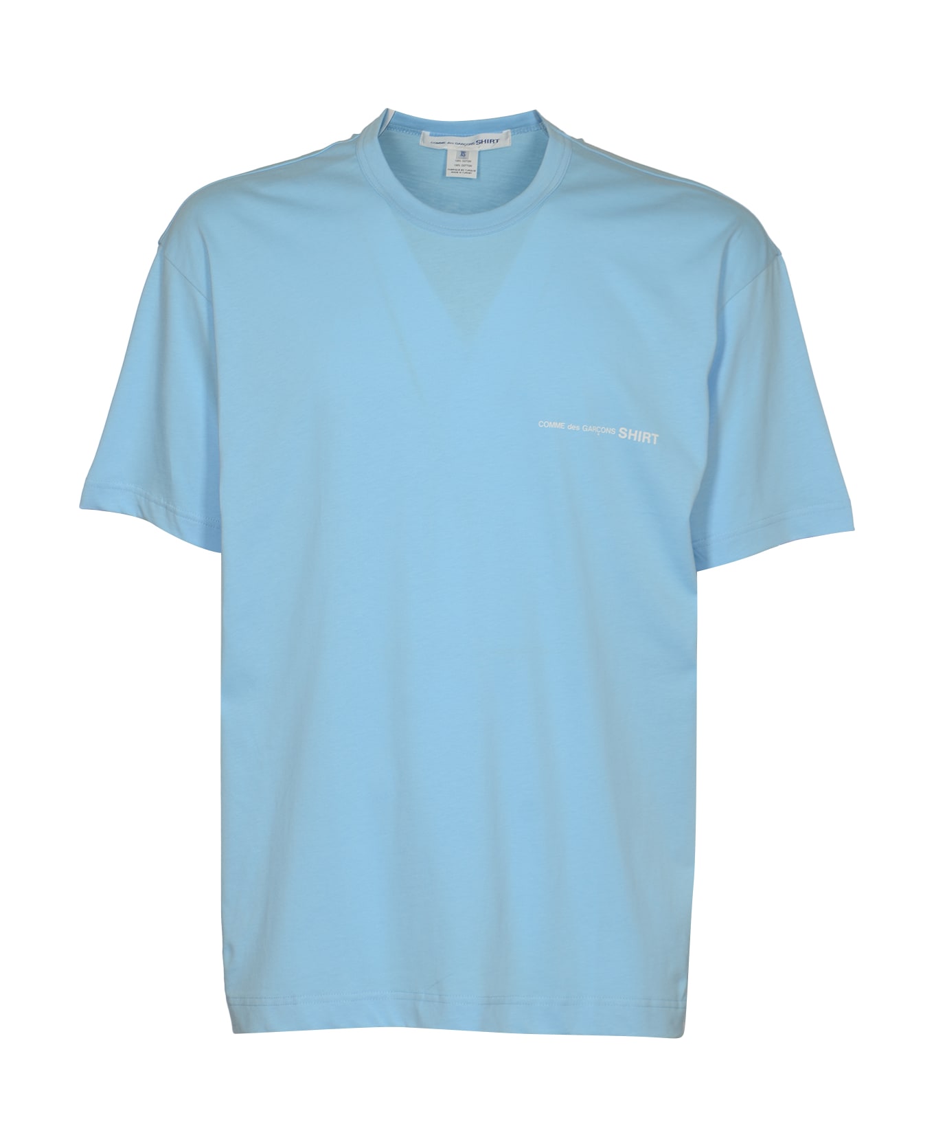 Comme des Garçons Chest Logo Regular T-shirt - Blue