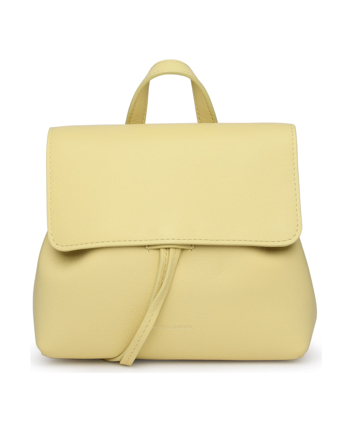 Mansur Gavriel Small 'lady Soft' Bag In Yellow Leather - Yellow