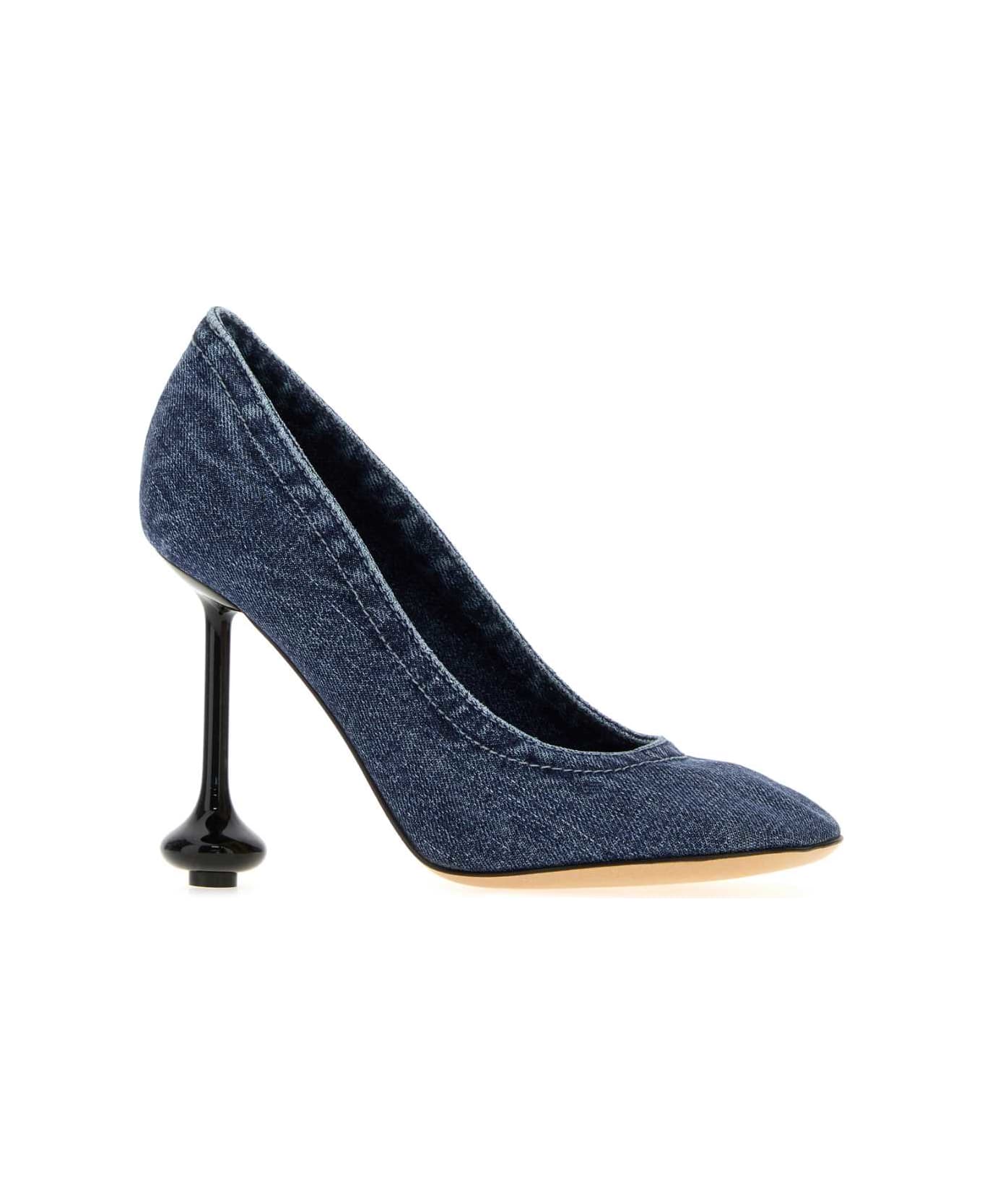 Loewe Denim Toy Pumps - WASHEDDENIM
