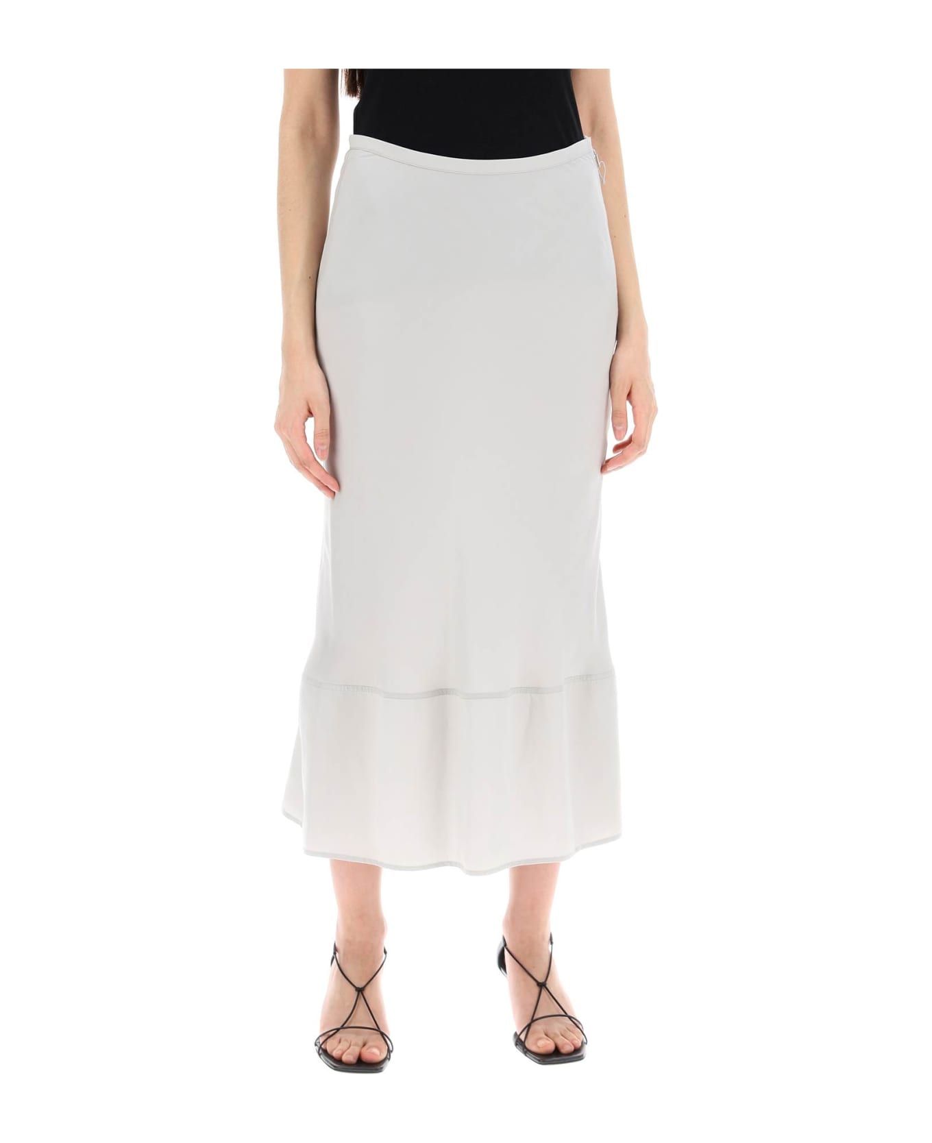 Lemaire Midi Bias-cut Skirt - CLOUD GREY (Grey)