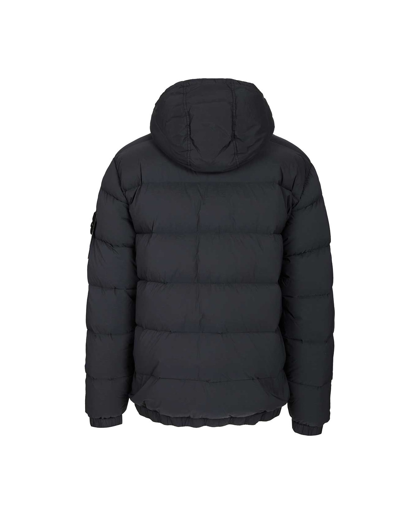 Stone Island Piumino Con Cappuccio - Blue