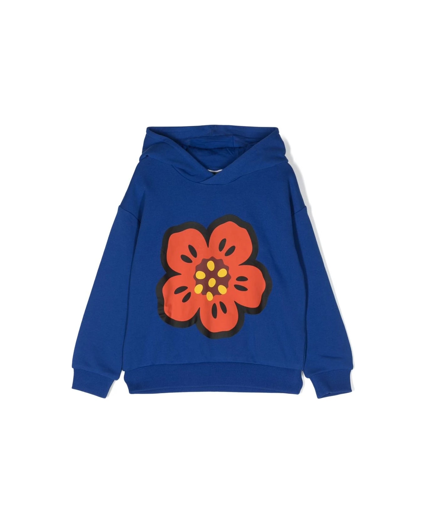Kenzo Kids Boke Flower Hoodie - Blu