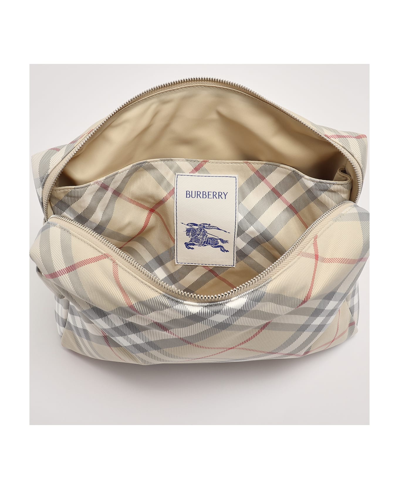 Burberry Chk Diaper Camera Case - CHECK BEIGE