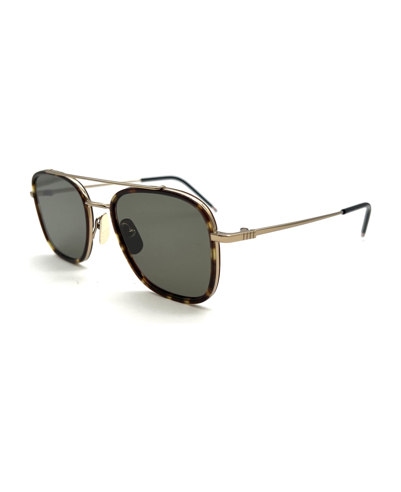 Thom Browne UES800A/G0003 Sunglasses - Med Brown サングラス
