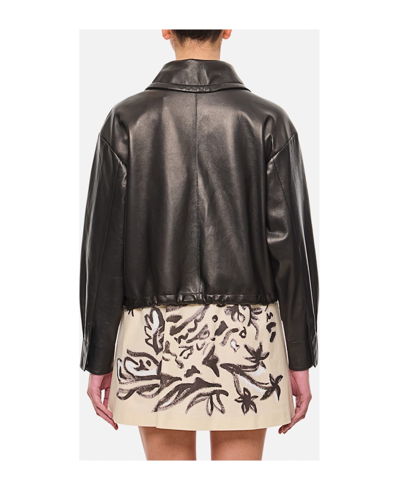 Durazzi Milano Unlined Bomber Jacket - Black