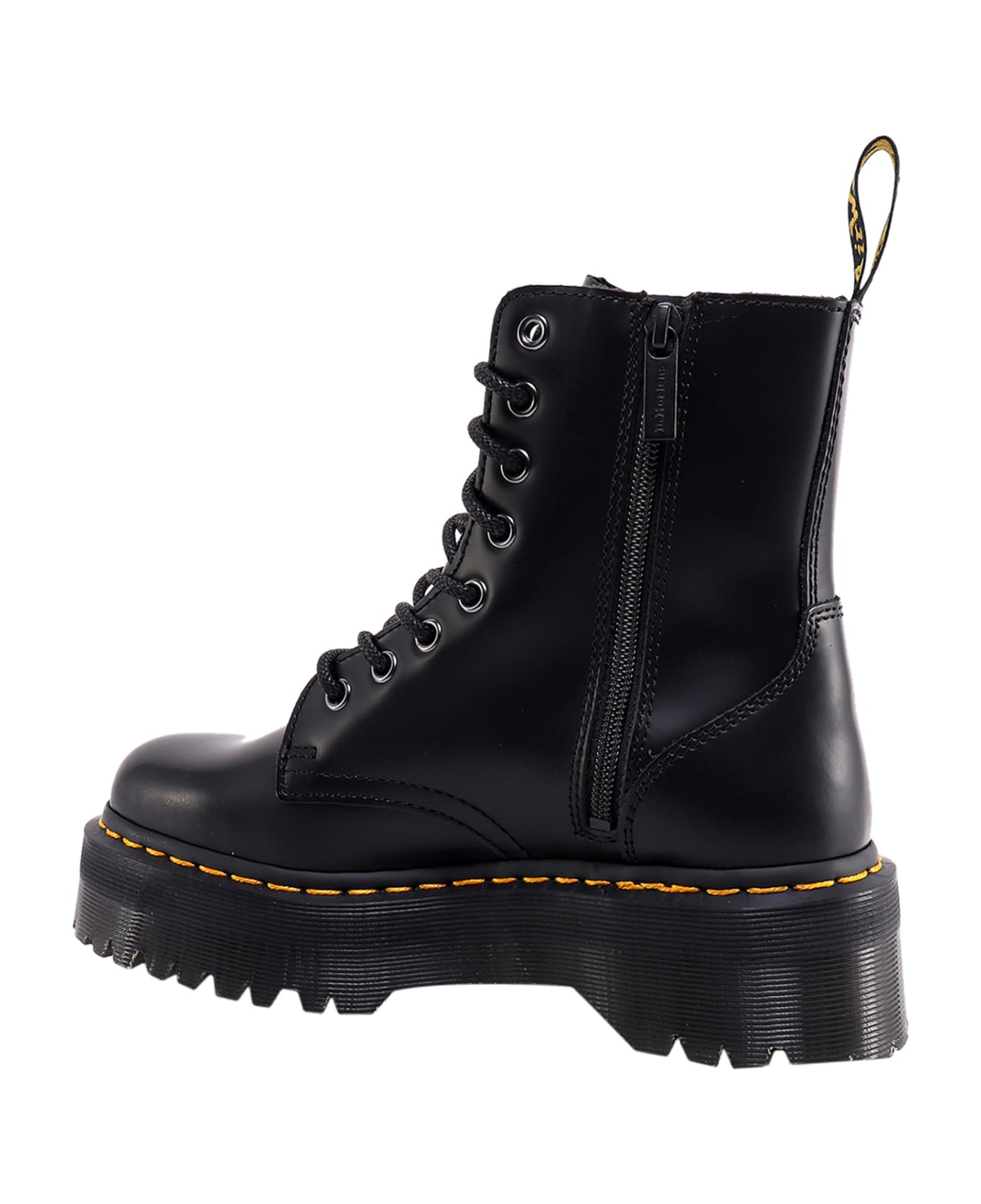 Dr. Martens Jadon Ankle Boots - Black Polished Smooth
