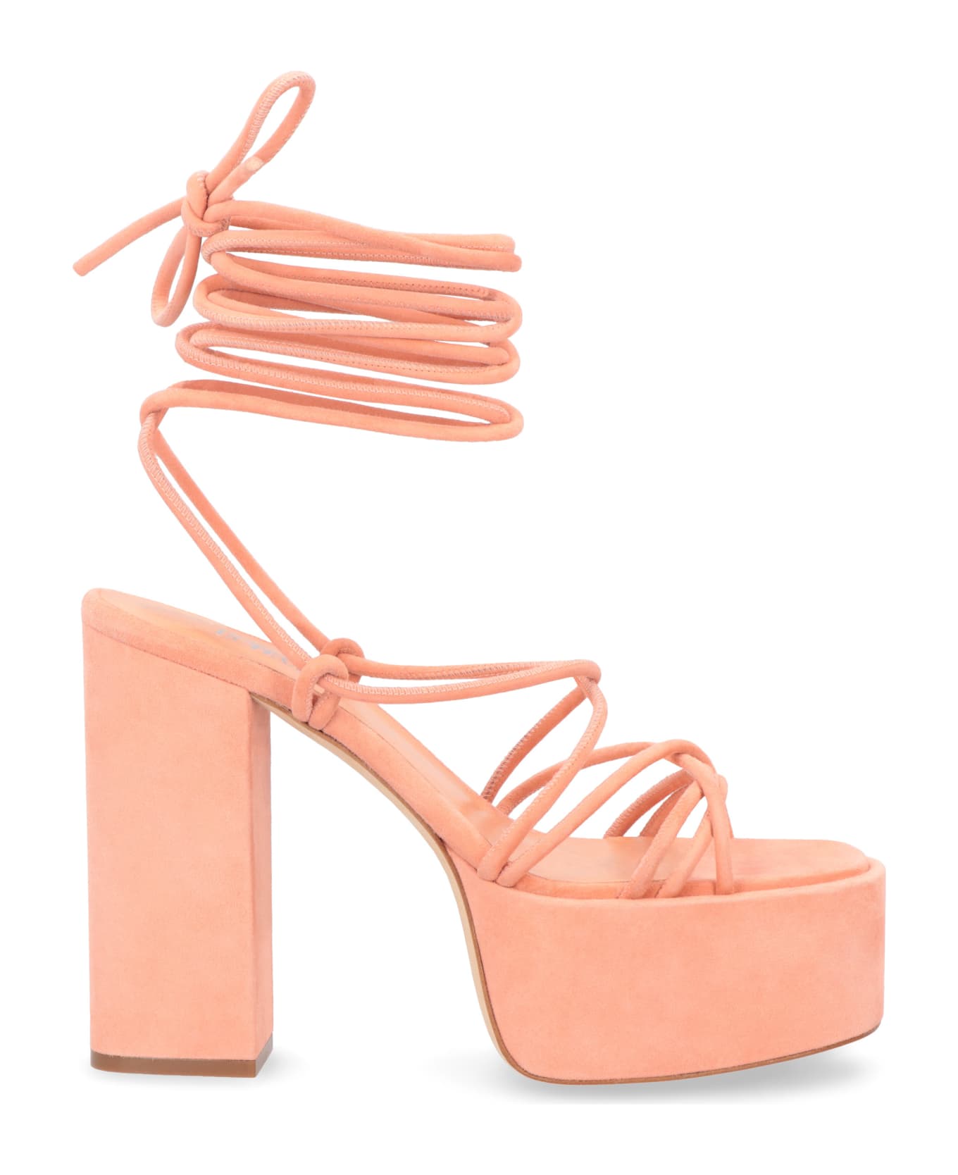 Paris Texas Malena Suede Sandals - Pink サンダル
