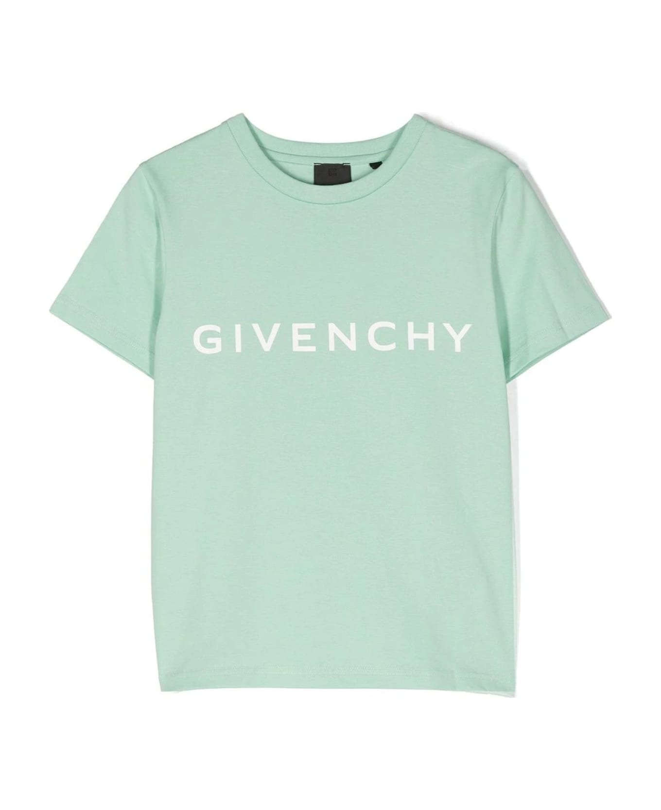 Givenchy Green Cotton Tshirt - Verde