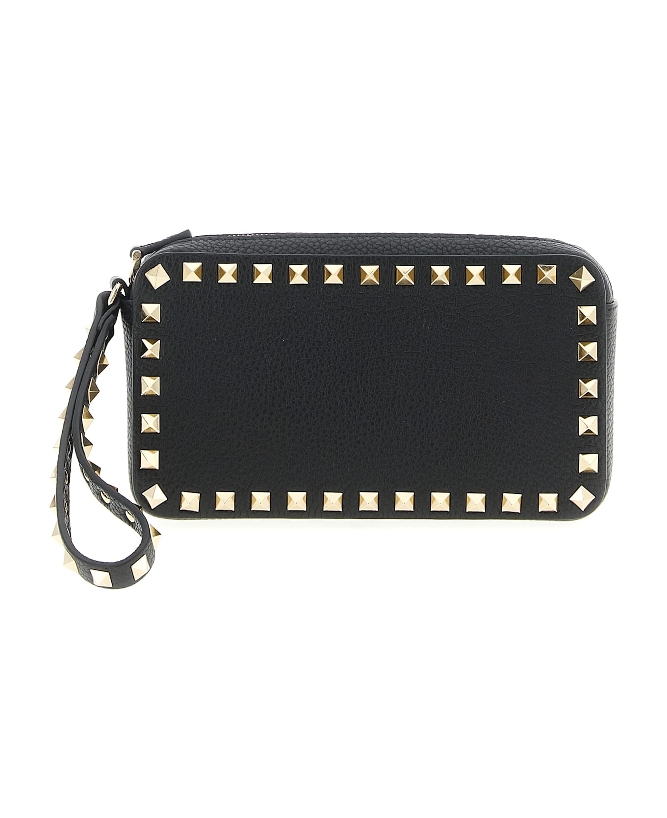 Valentino Garavani 
rockstud
 Clutch Bag - Black  