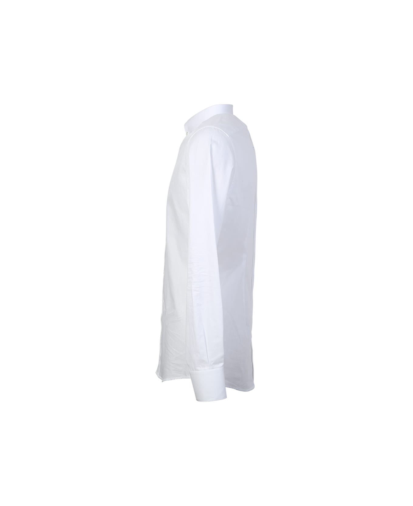 Dolce & Gabbana Textured Cotton Shirt - White