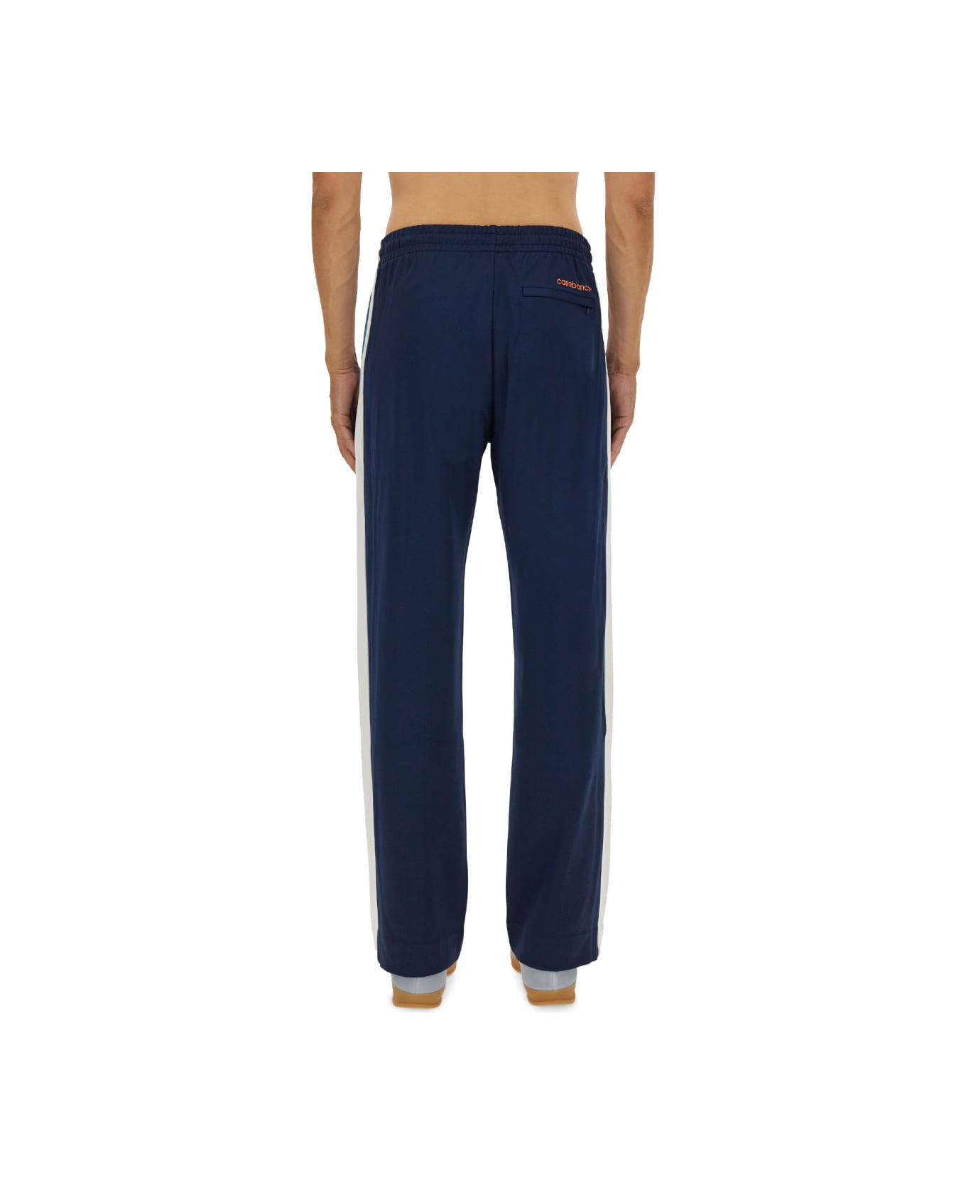 Casablanca Pique Track Pants - BLUE