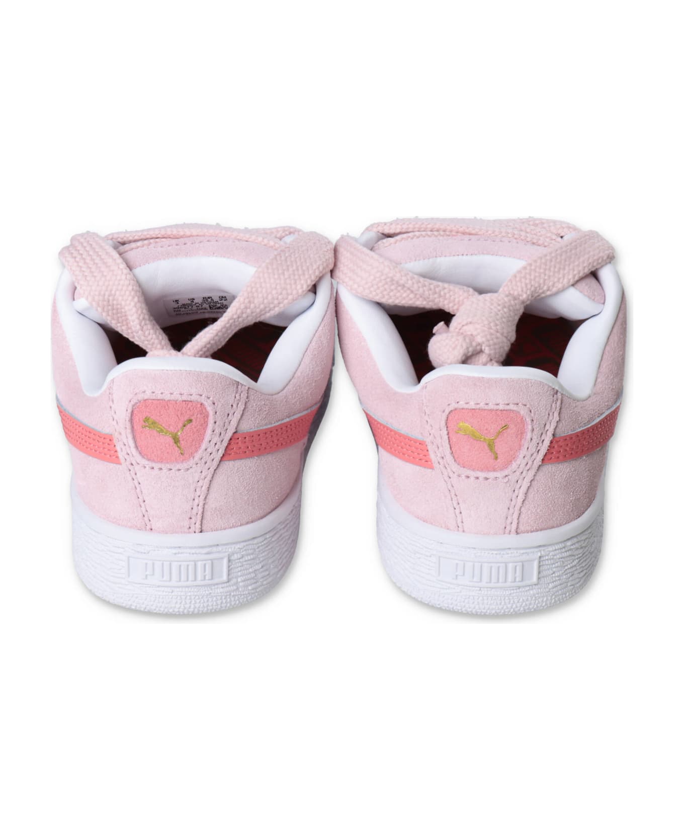 Puma Sneakers Rosa In Pelle Scamosciata Bambina - Rosa