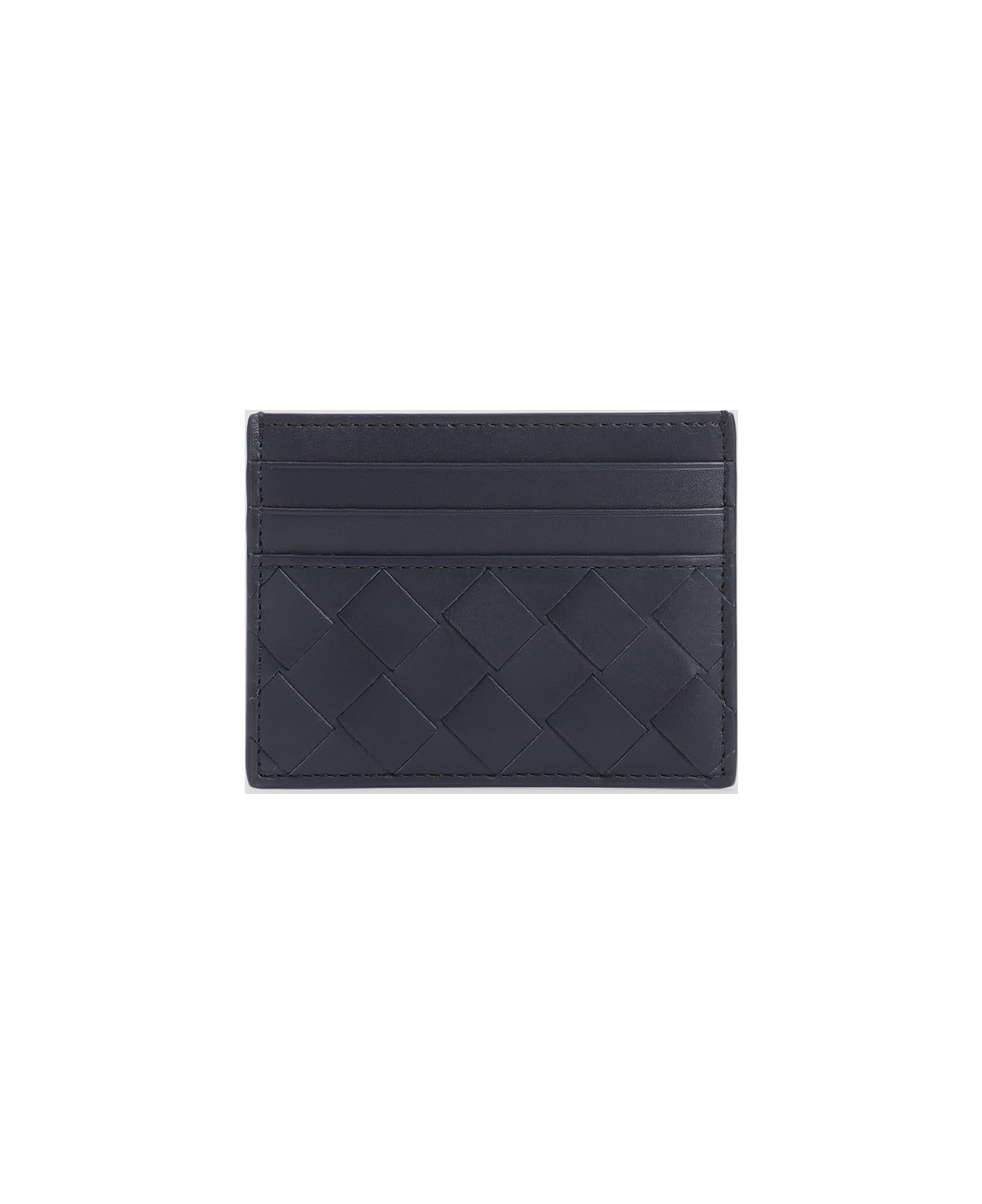 Bottega Veneta Intrecciato Calf Leather Credit Card Case - Space