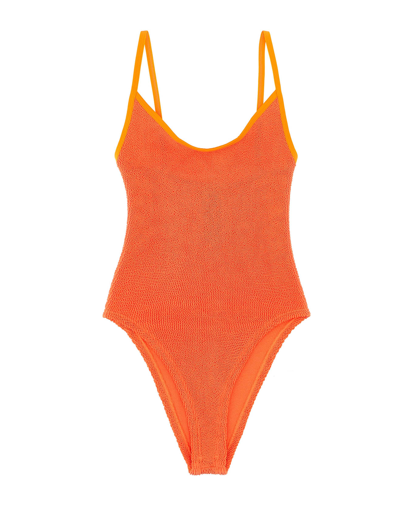 Hunza G 
pamela Swim
 One-piece Swimsuit - Orange