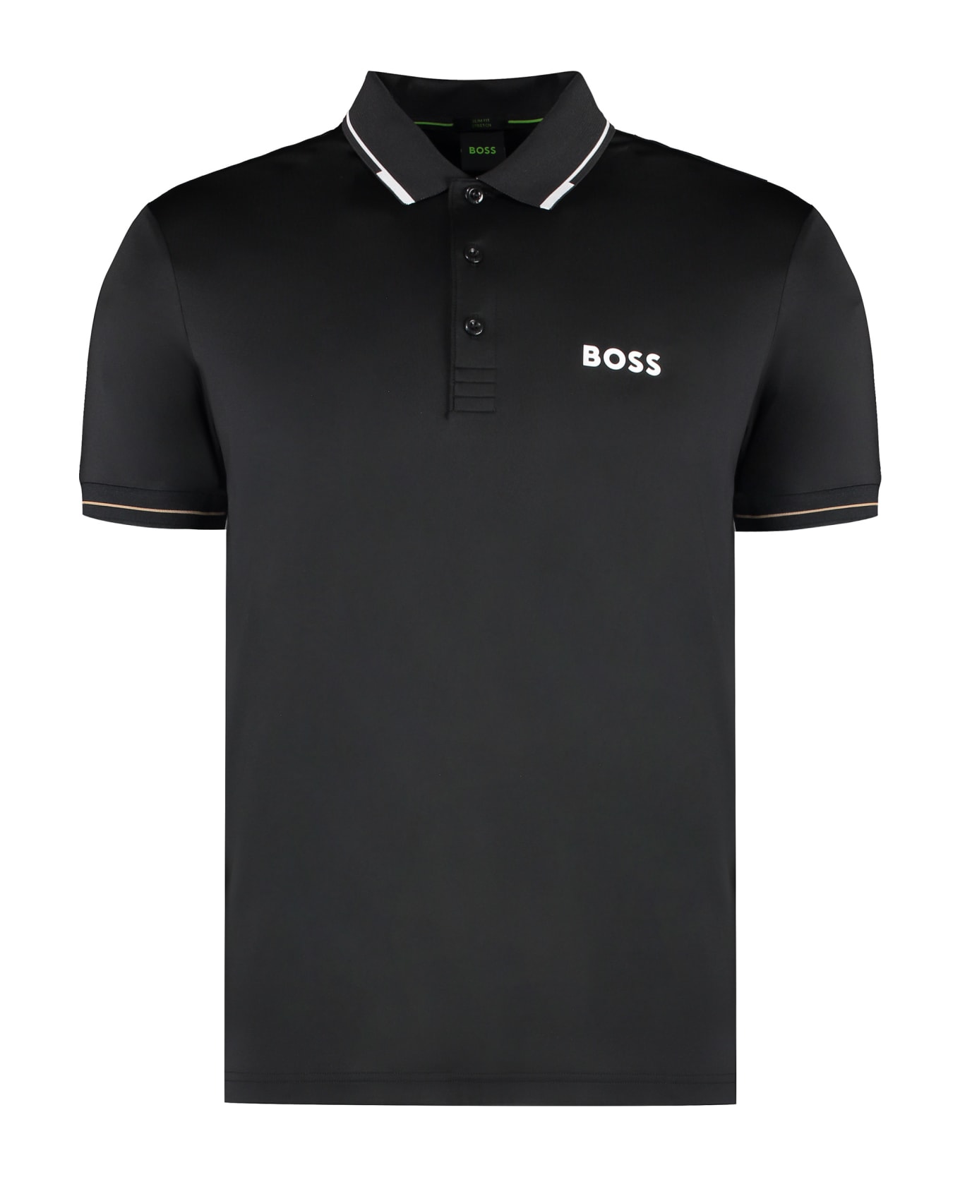 Hugo Boss Technical Fabric Polo Shirt - blue