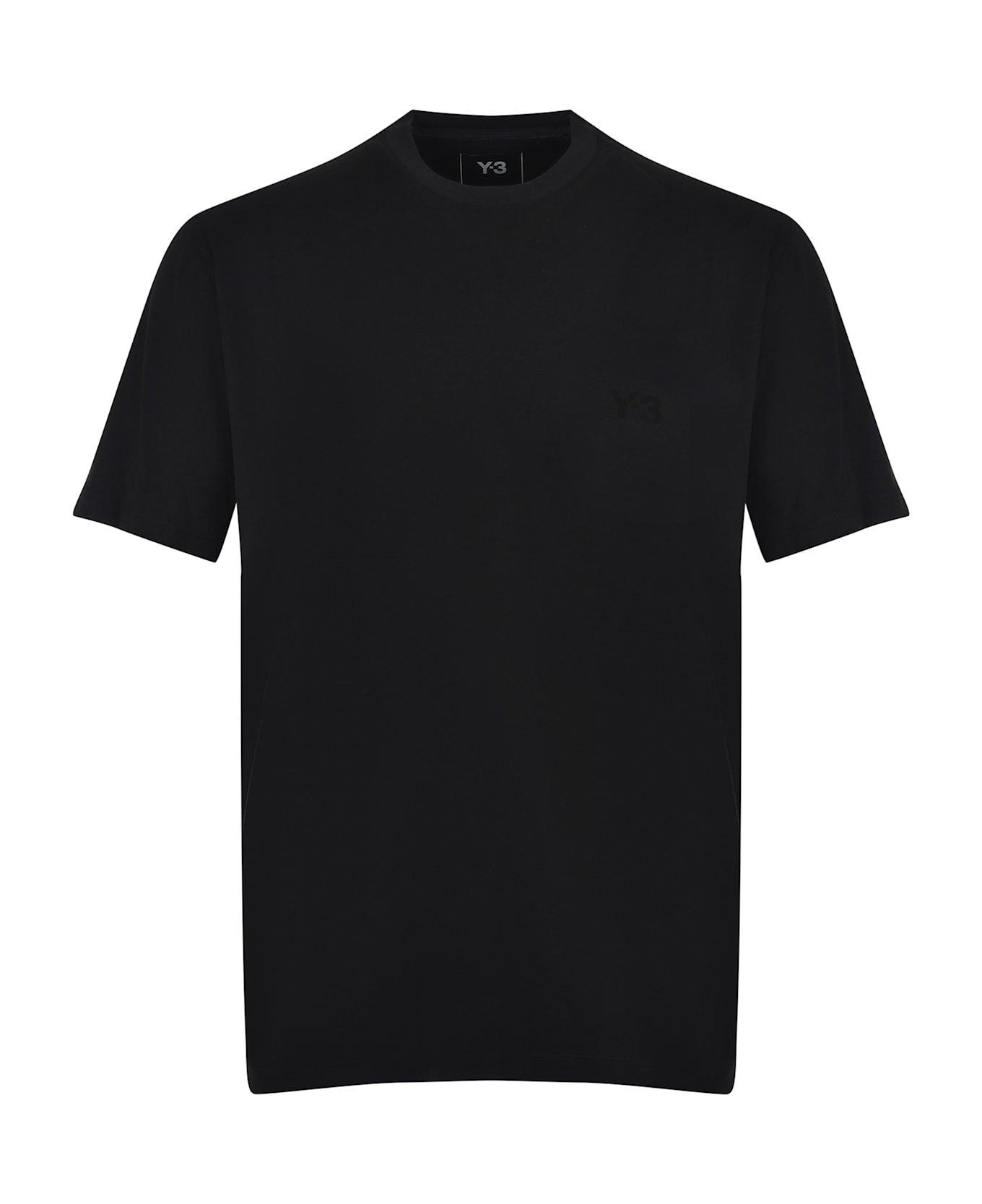 Y-3 Cotton T-shirt Black. - Black