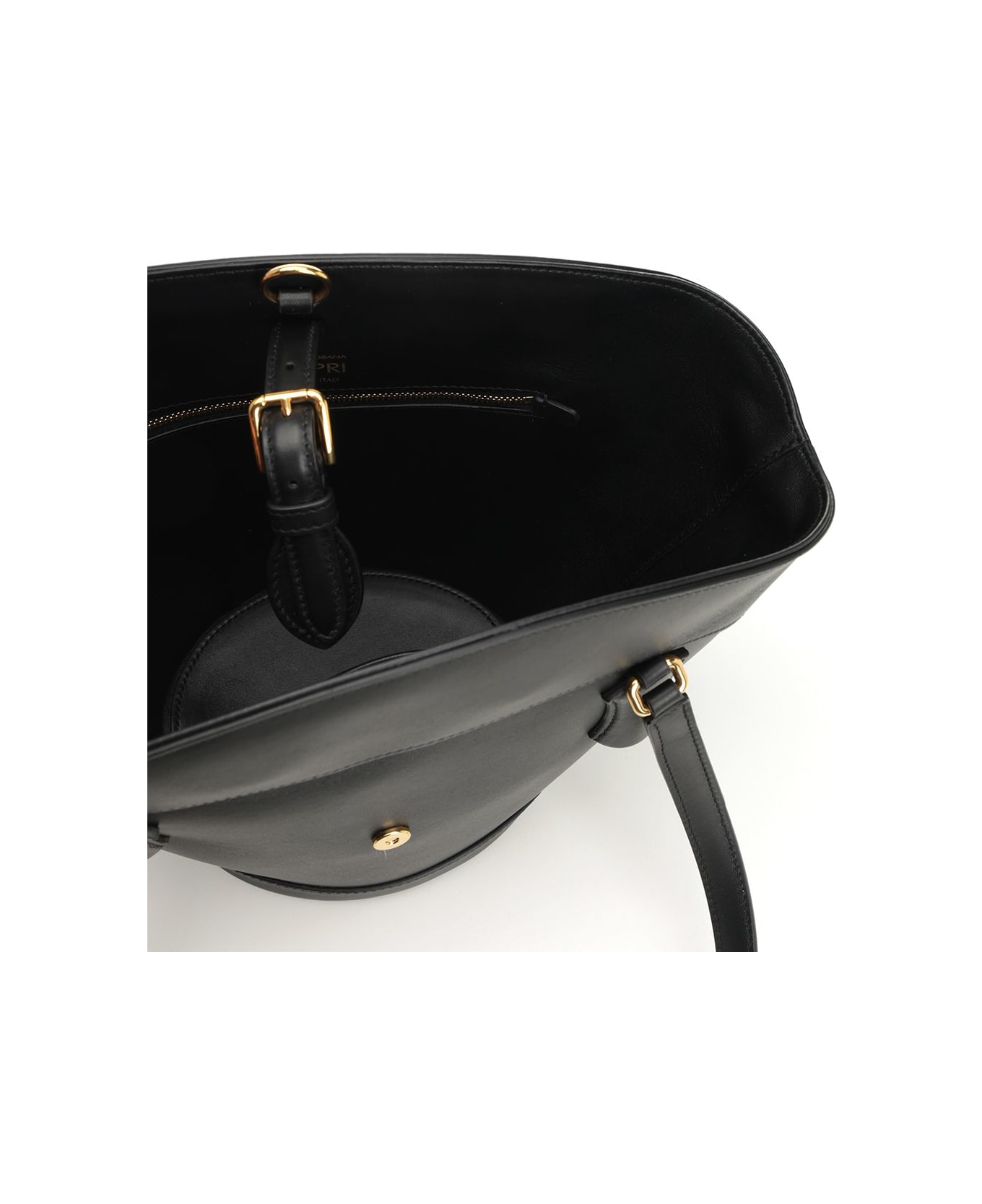 Dolce 
Gabbana Leather Shoulder Bag - Nero