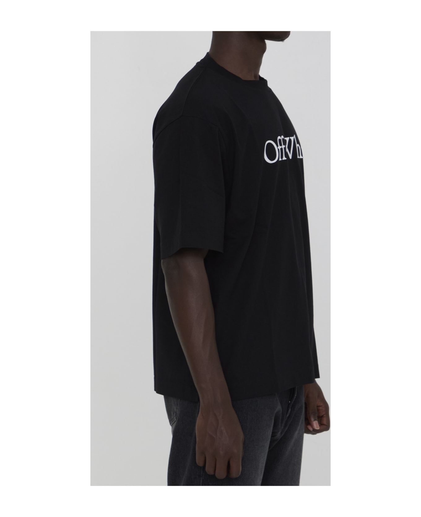 Off-White Big Bookish Skate T-shirt - BLACK