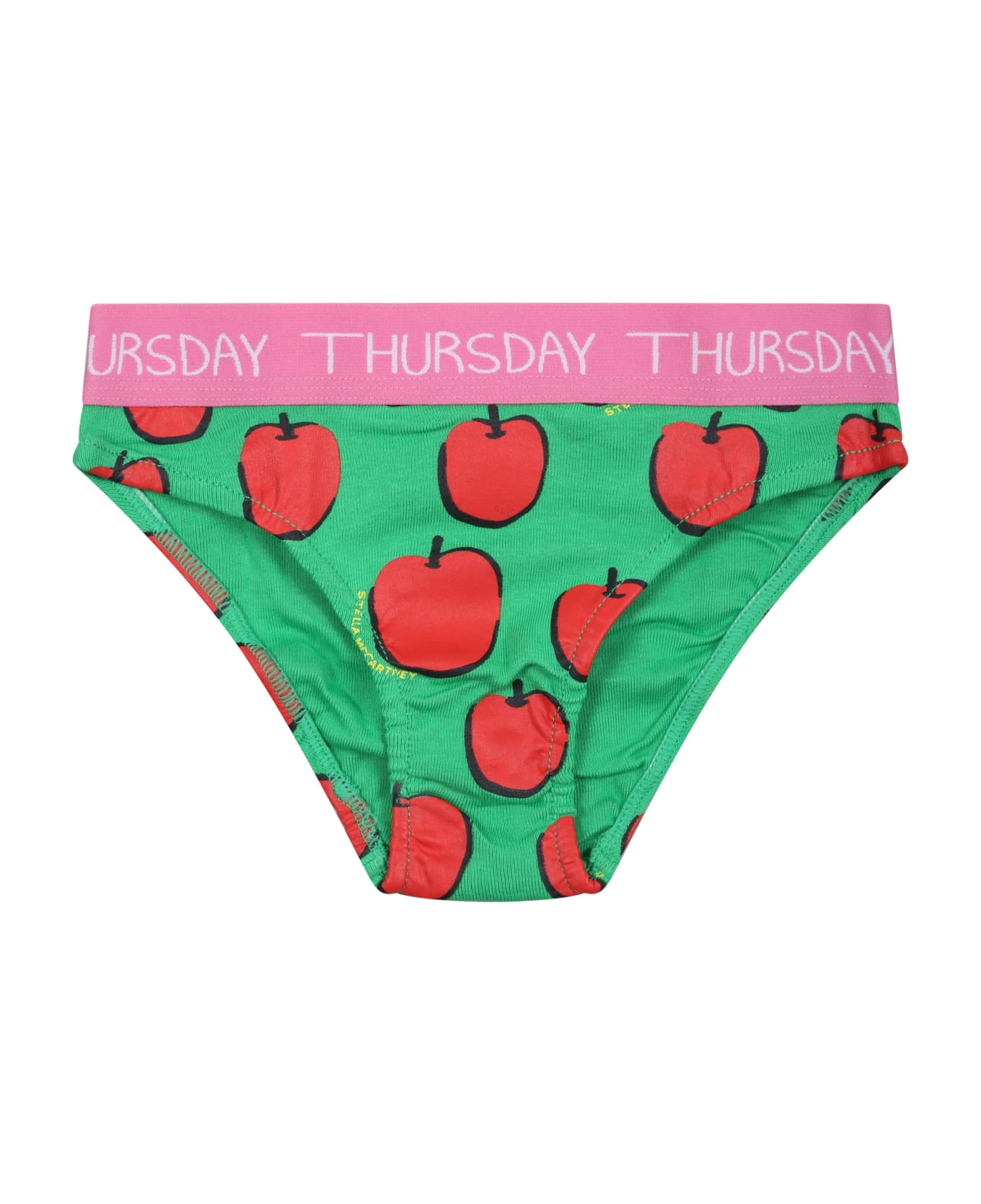 Stella McCartney Kids Multicolor Set For Girl With Apples - Multicolor